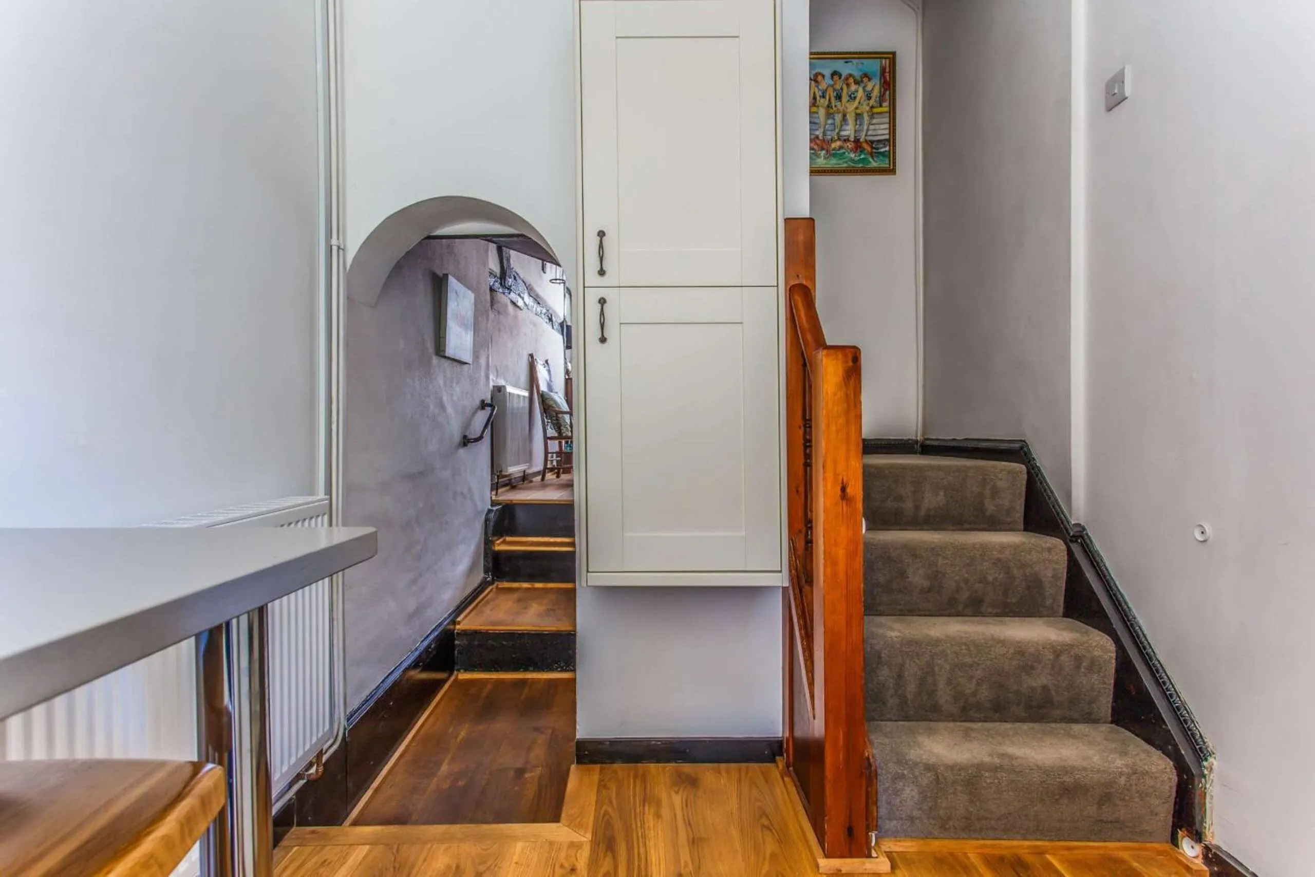 Kitchen or kitchenette in Modern living, Charming Old Town Cottage