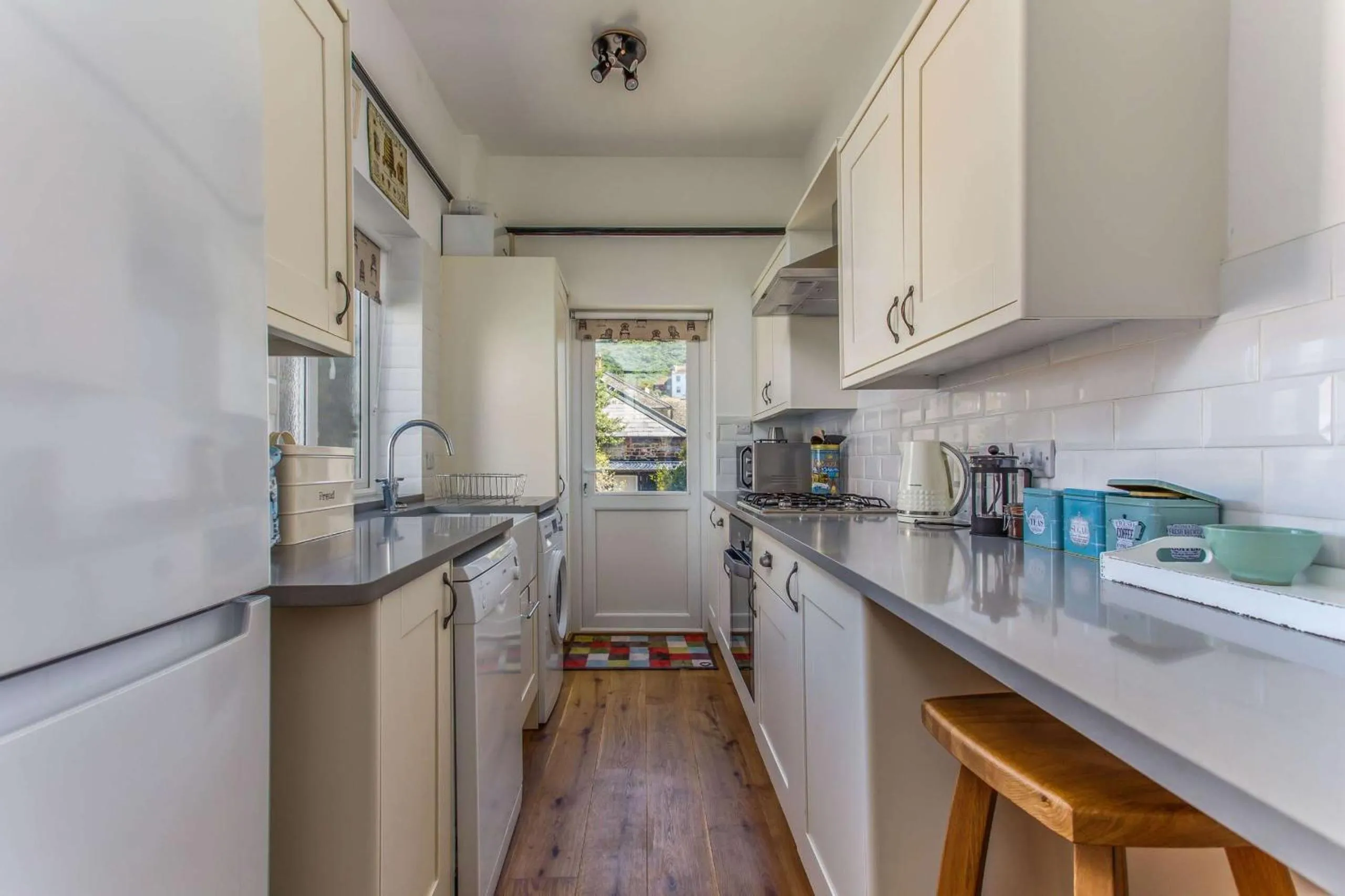 Kitchen or kitchenette in Modern living, Charming Old Town Cottage