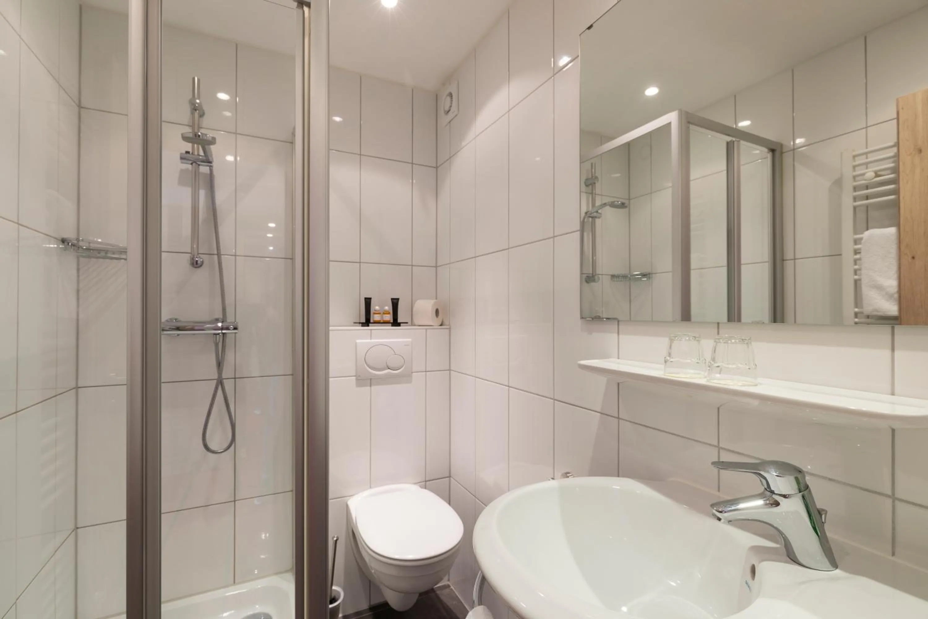 Bathroom in Hotel Bergidyll