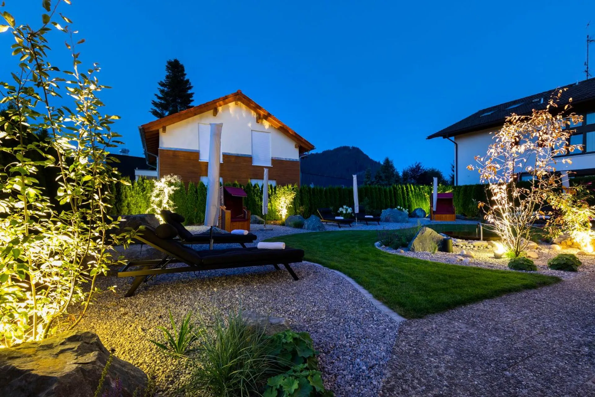 Garden in Hotel Bergidyll