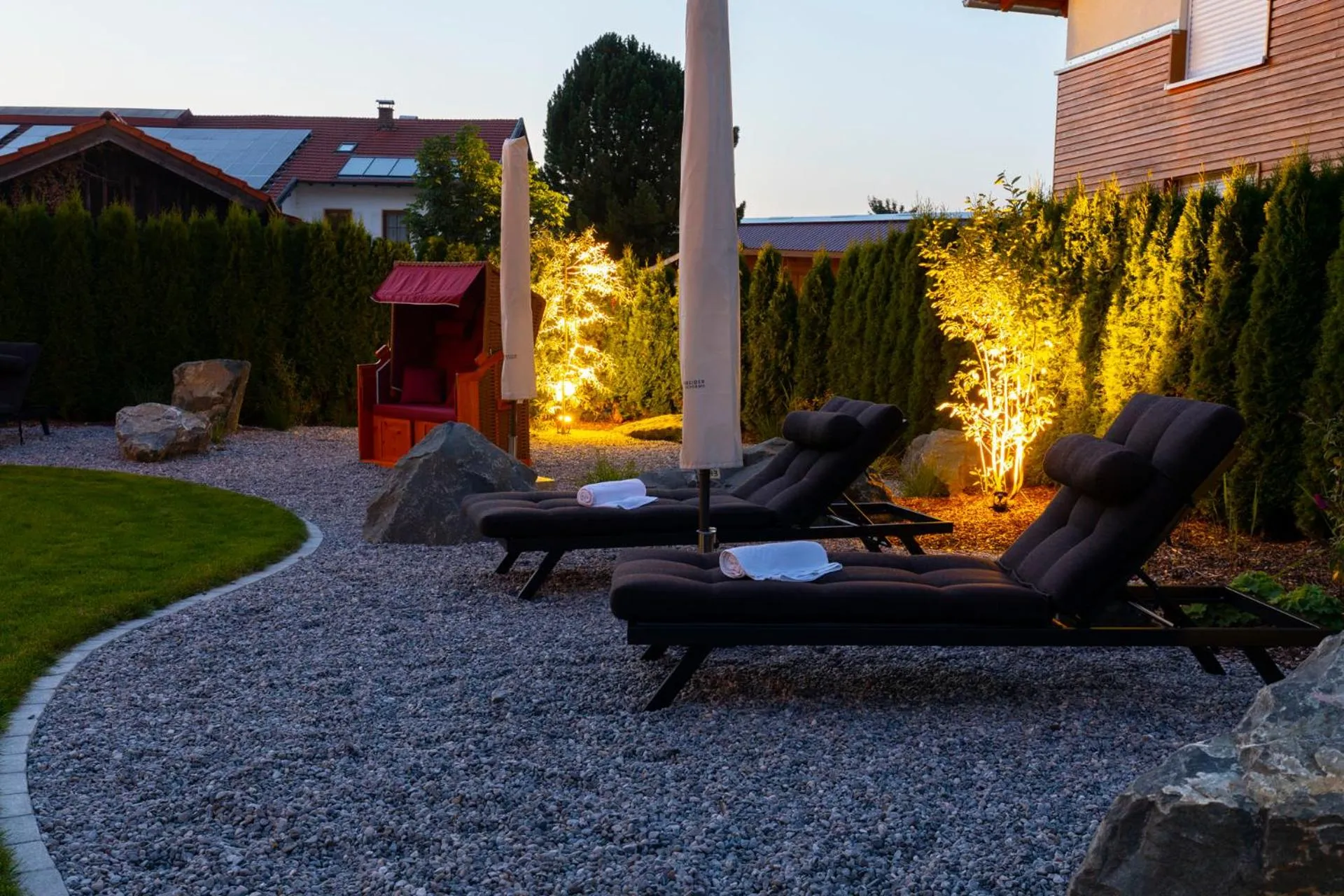 Garden in Hotel Bergidyll