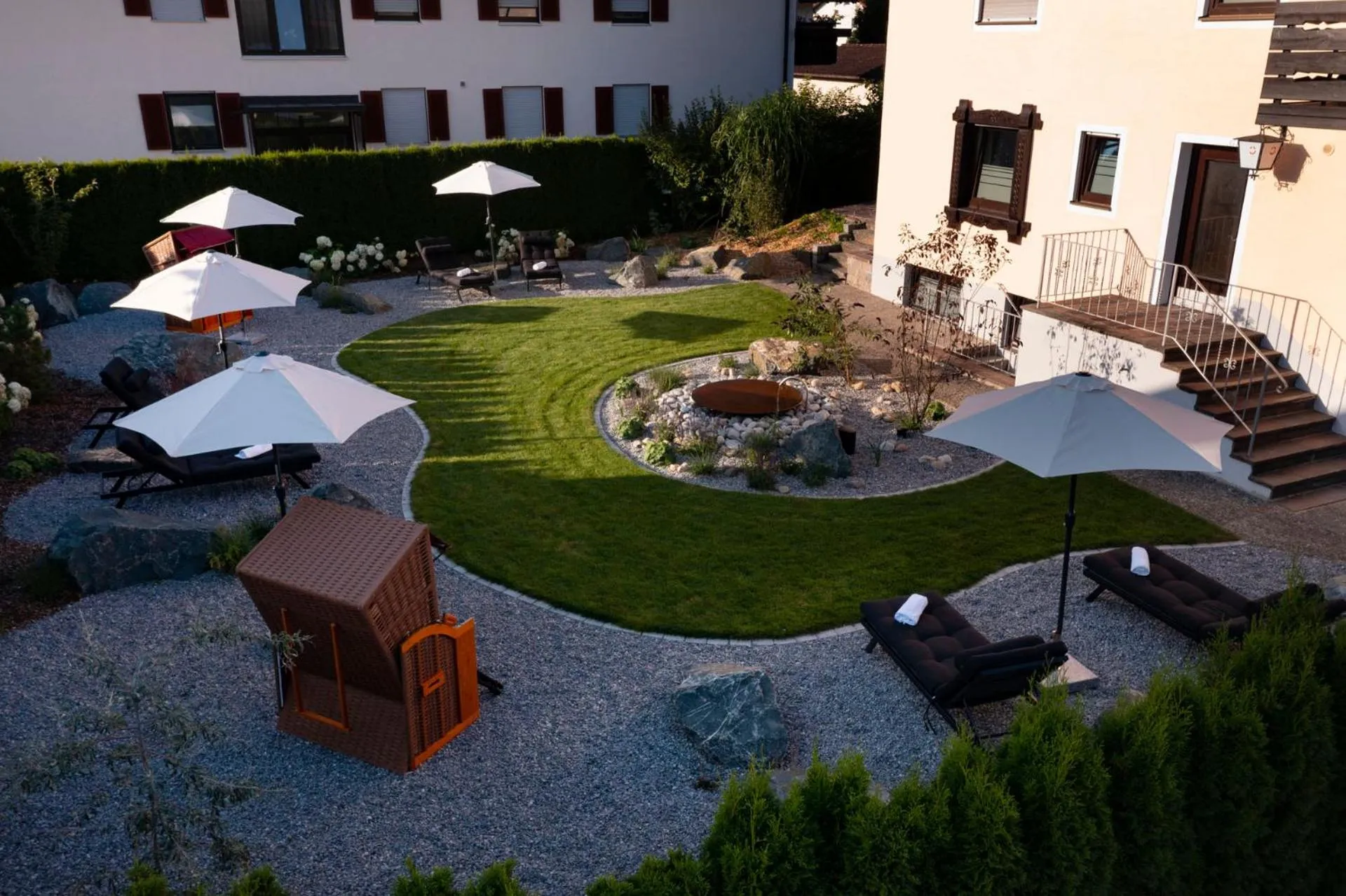 Garden in Hotel Bergidyll