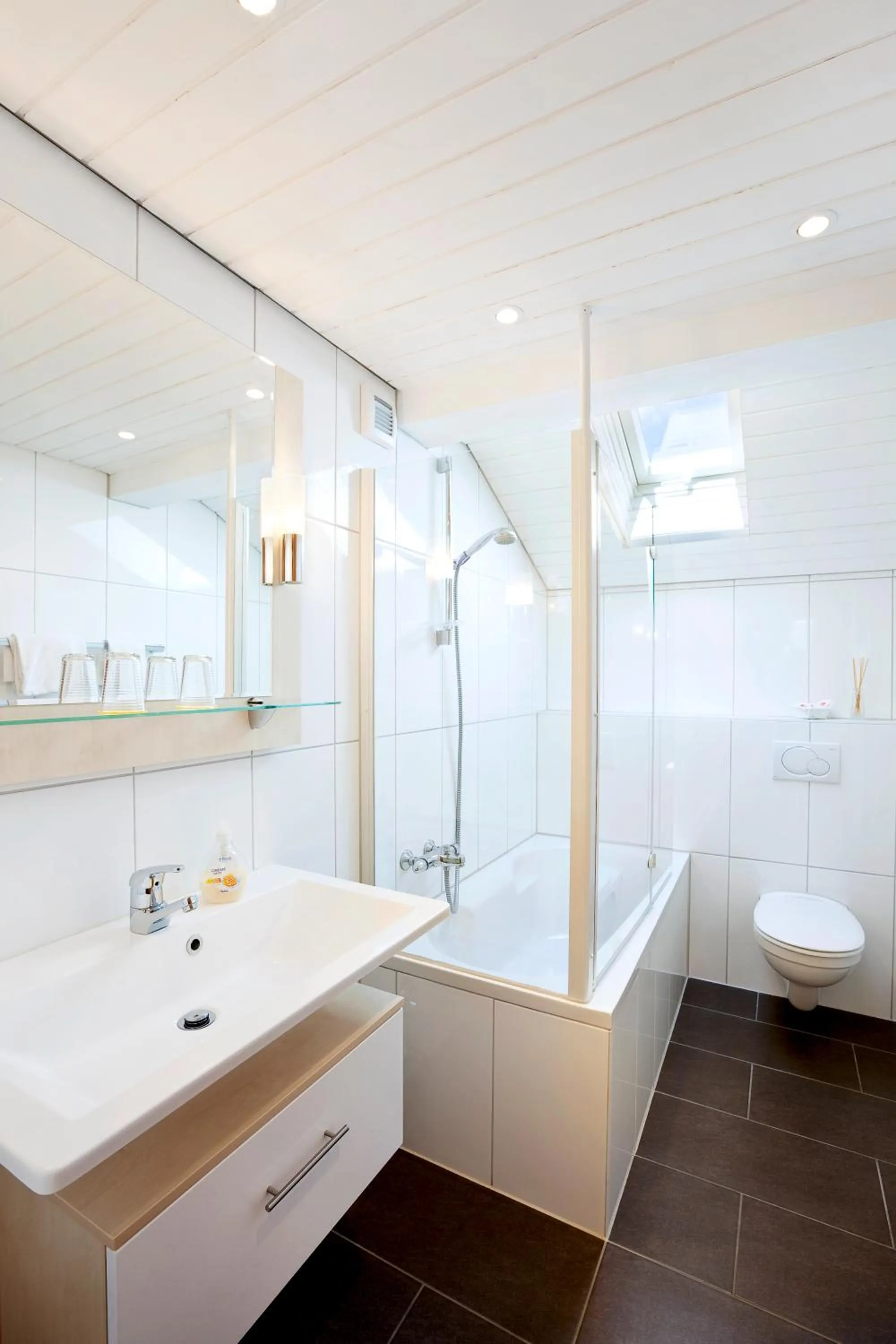 Bathroom in Hotel Bergidyll