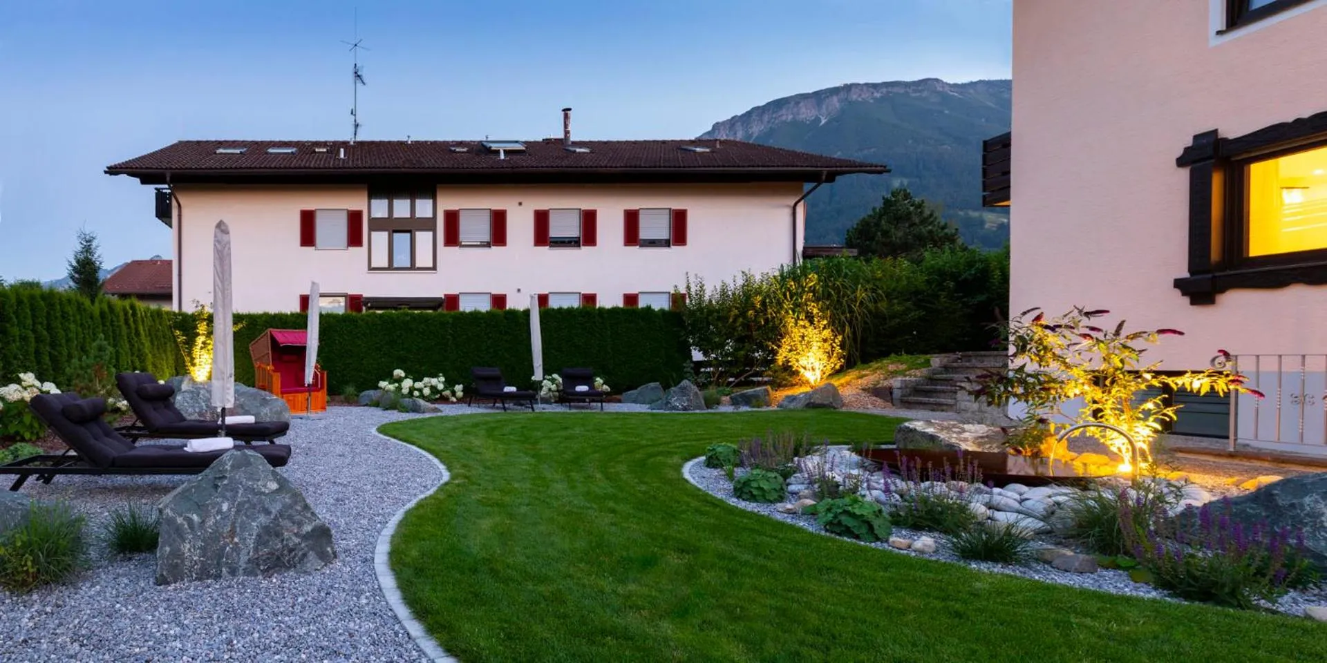 Garden in Hotel Bergidyll