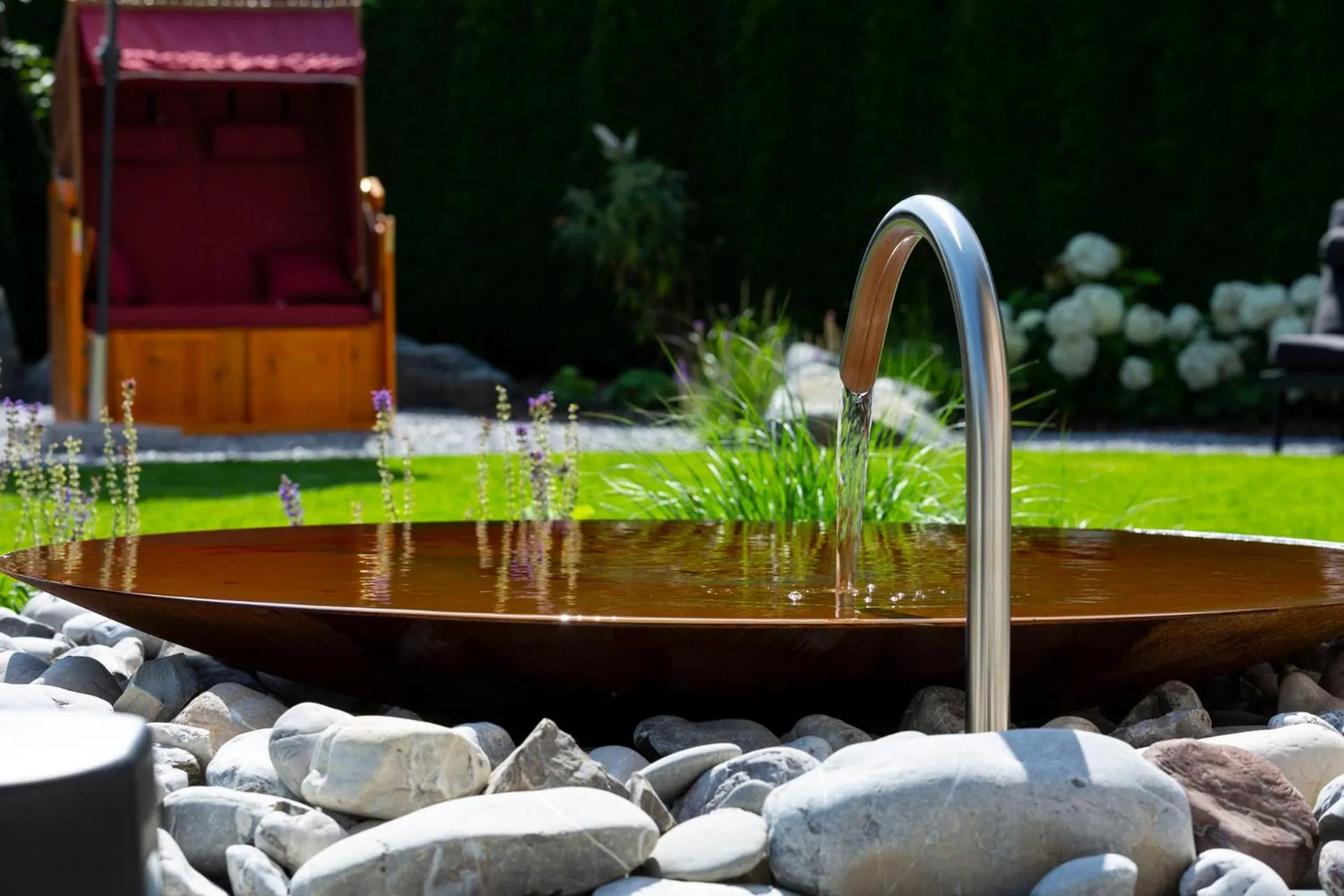 Garden in Hotel Bergidyll