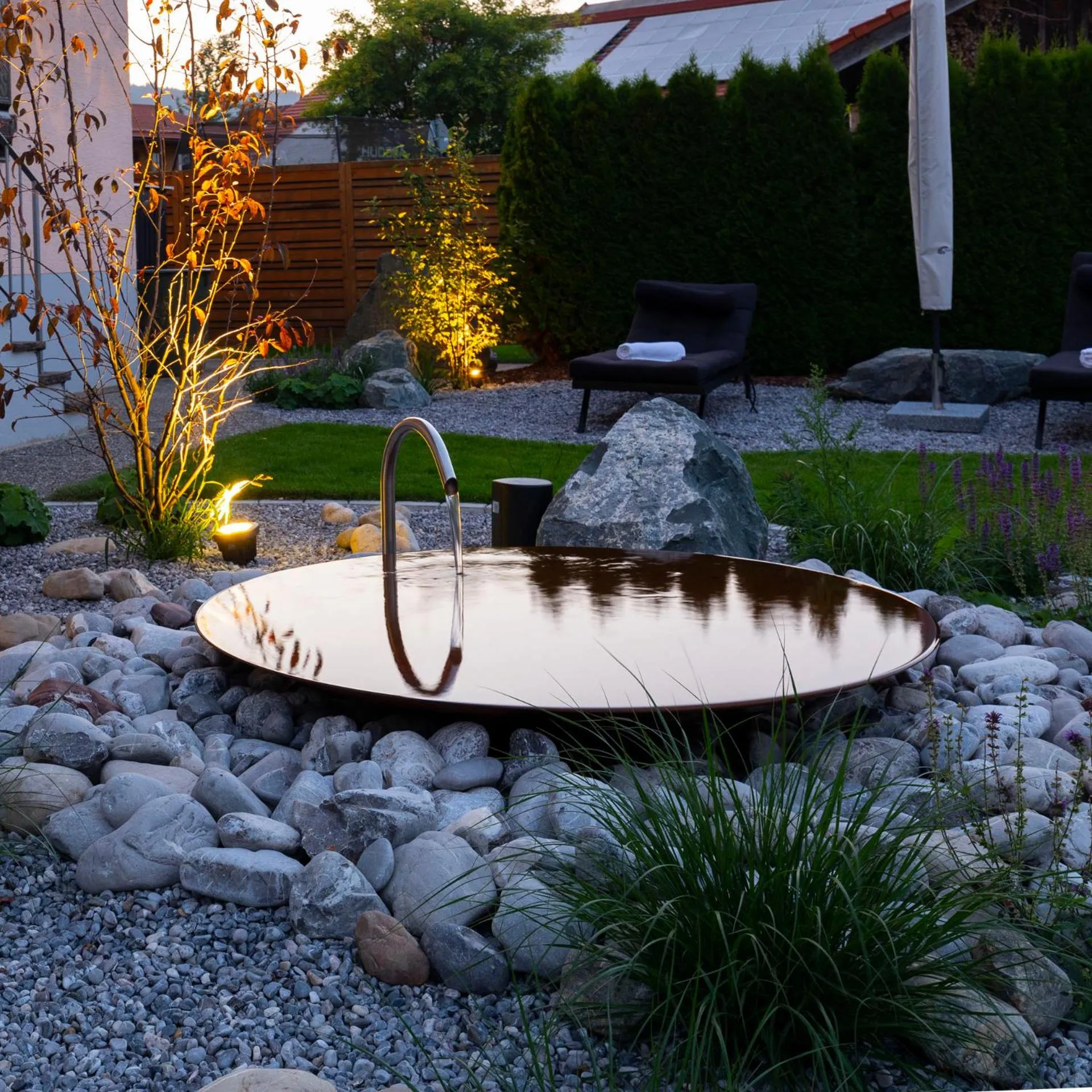 Garden in Hotel Bergidyll