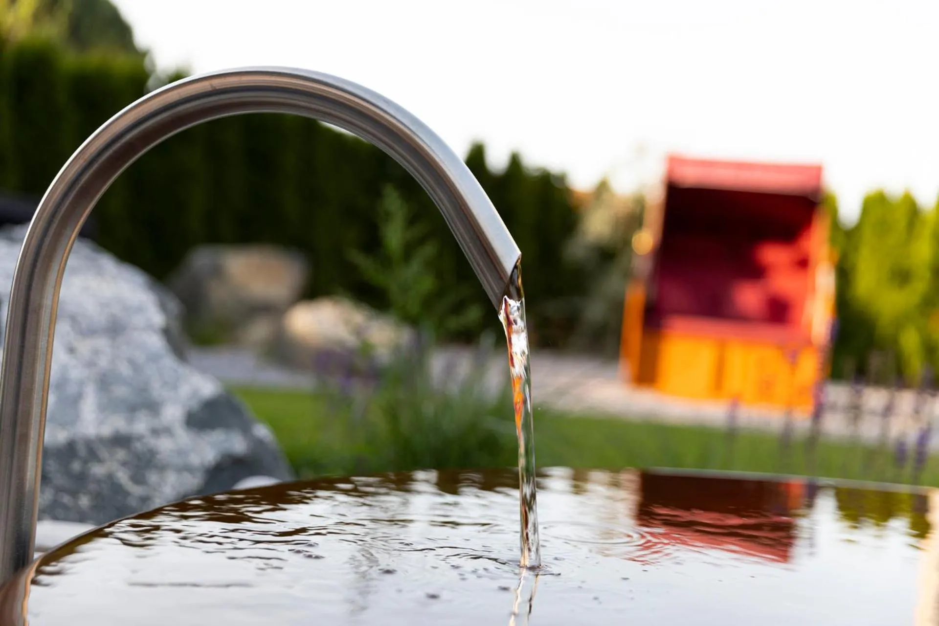 Garden in Hotel Bergidyll