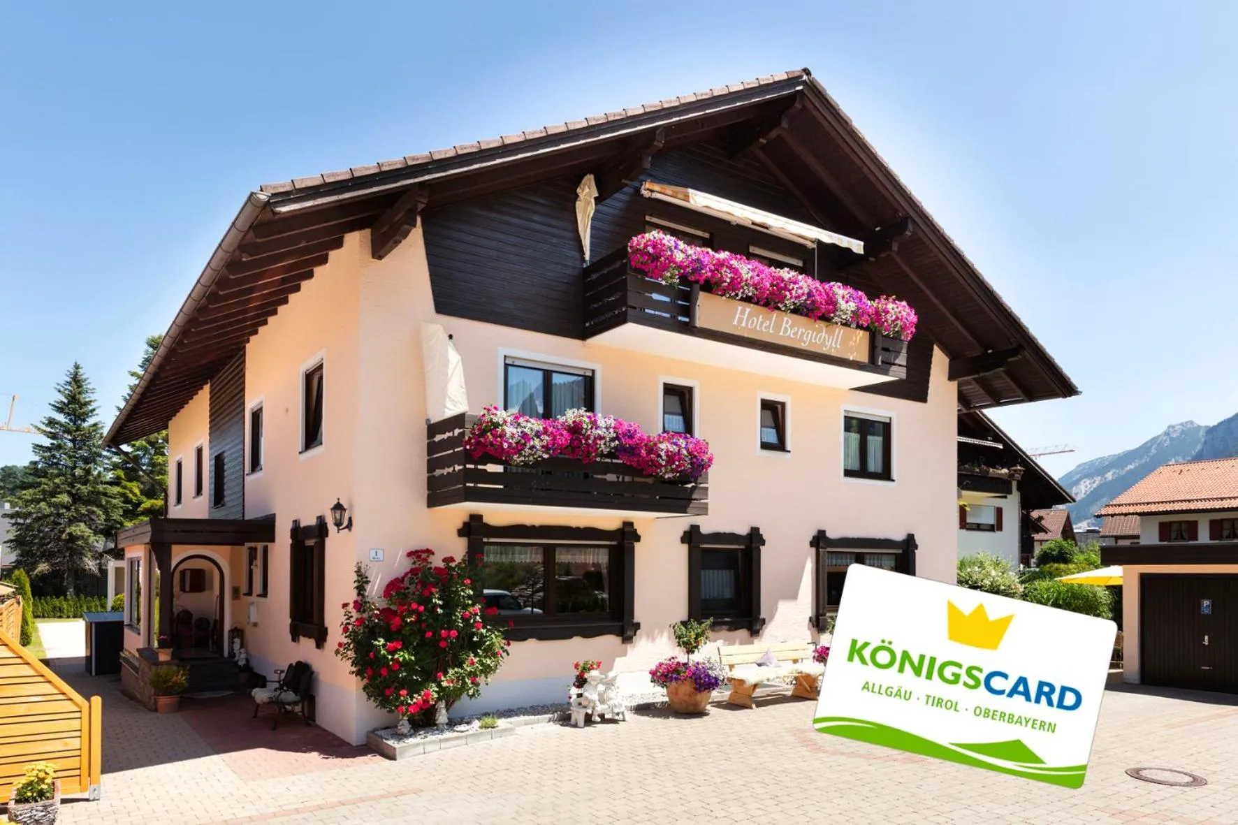 Property building in Hotel Bergidyll