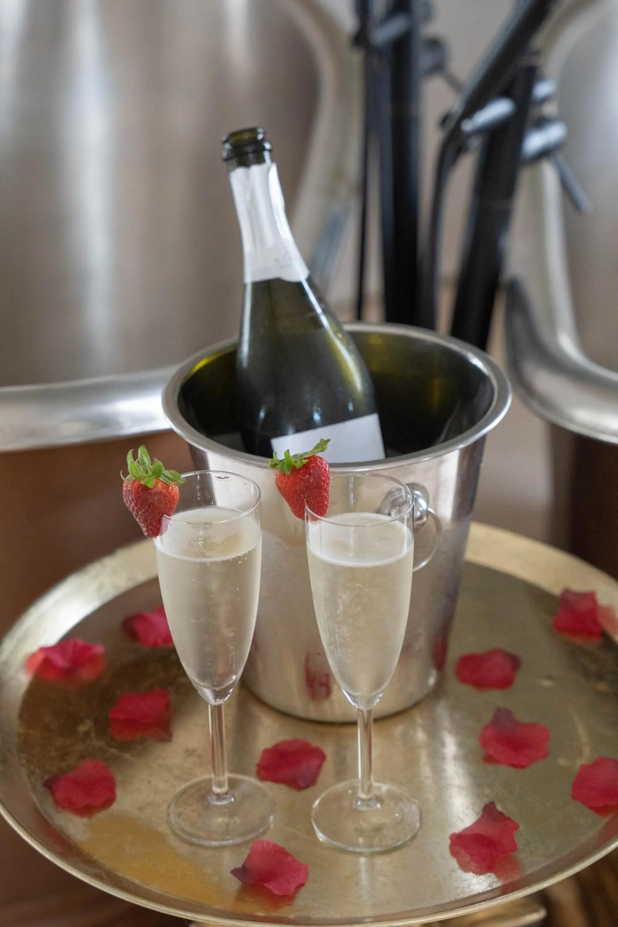 Drinks in RainHill Hall Hotel