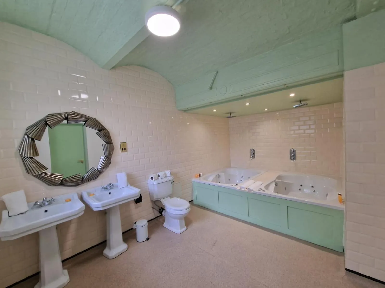 Bathroom in RainHill Hall Hotel