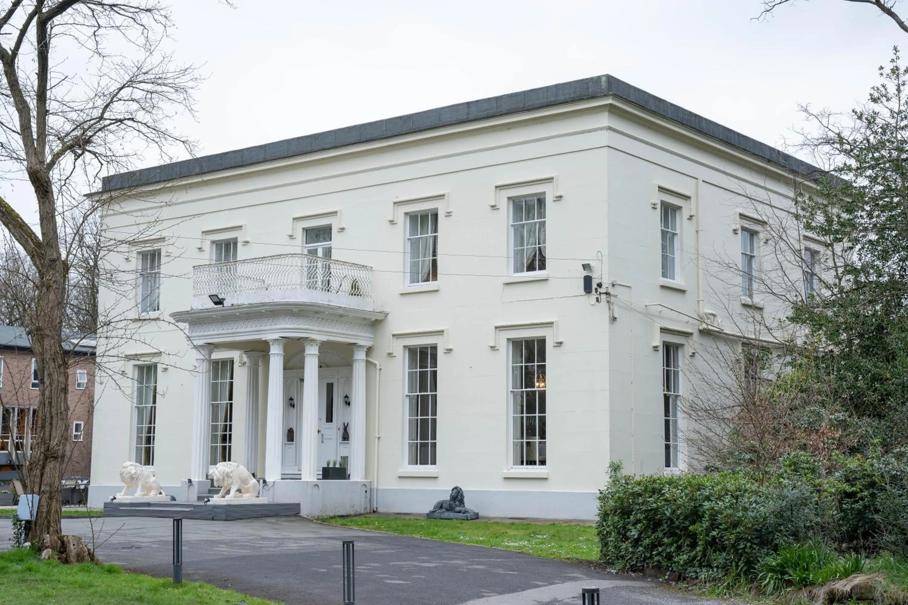 Property building in RainHill Hall Hotel