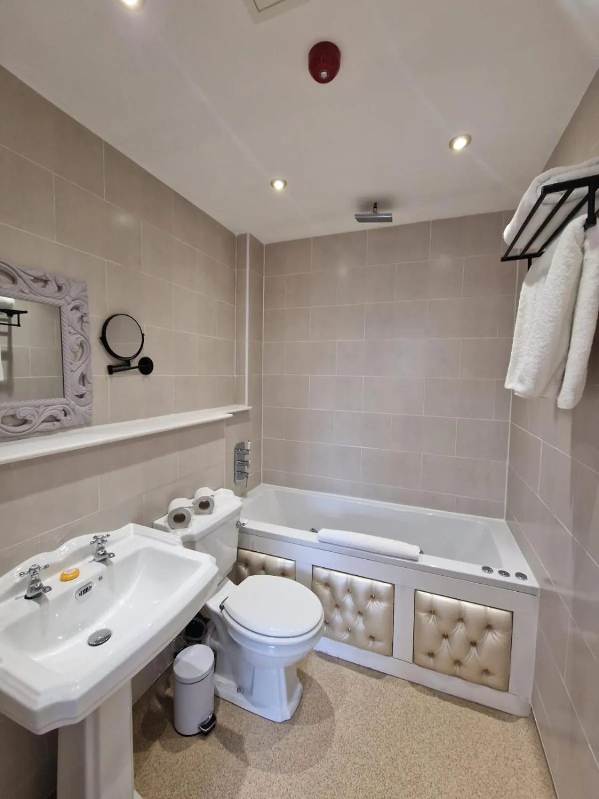 Bathroom in RainHill Hall Hotel