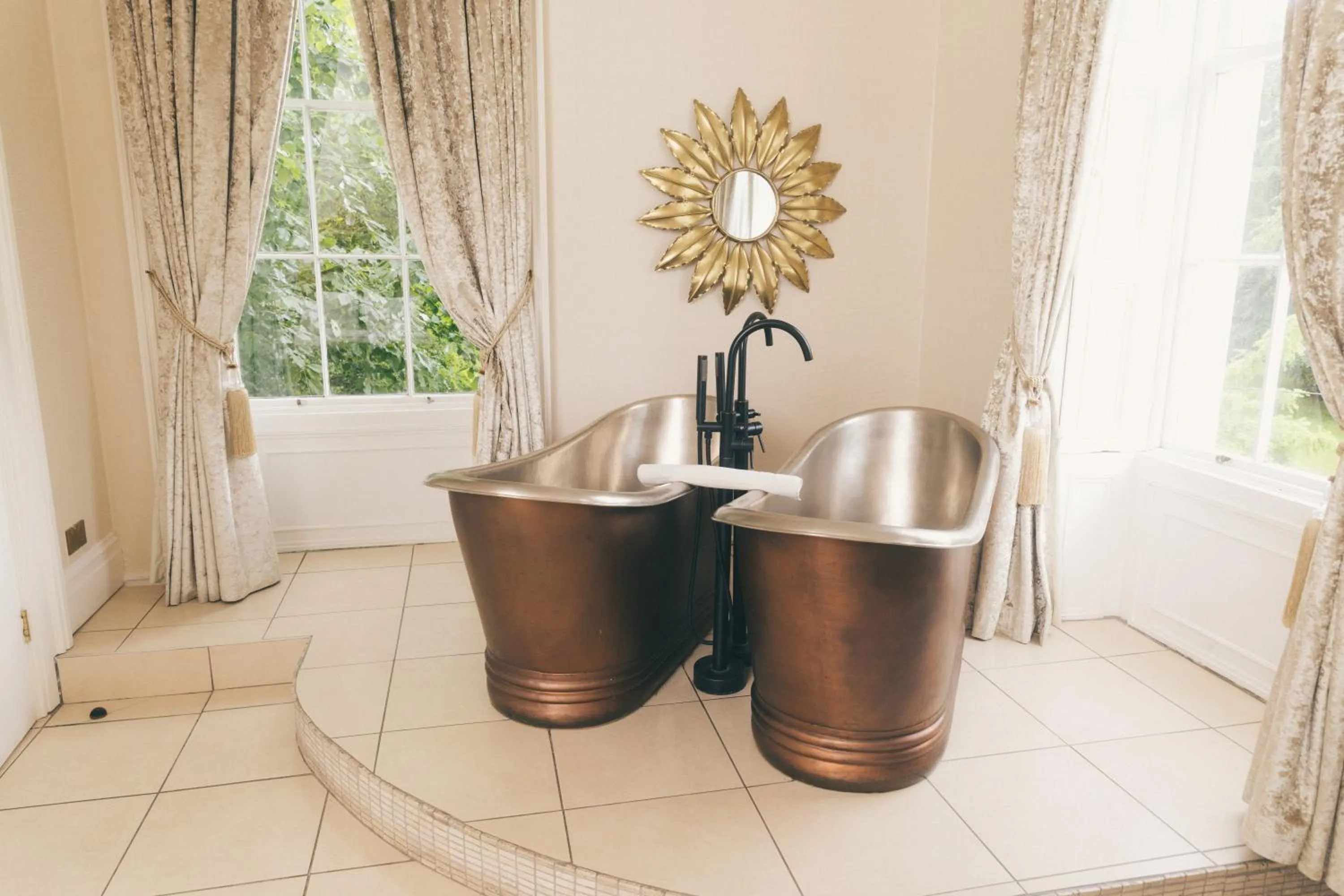 Bedroom in RainHill Hall Hotel