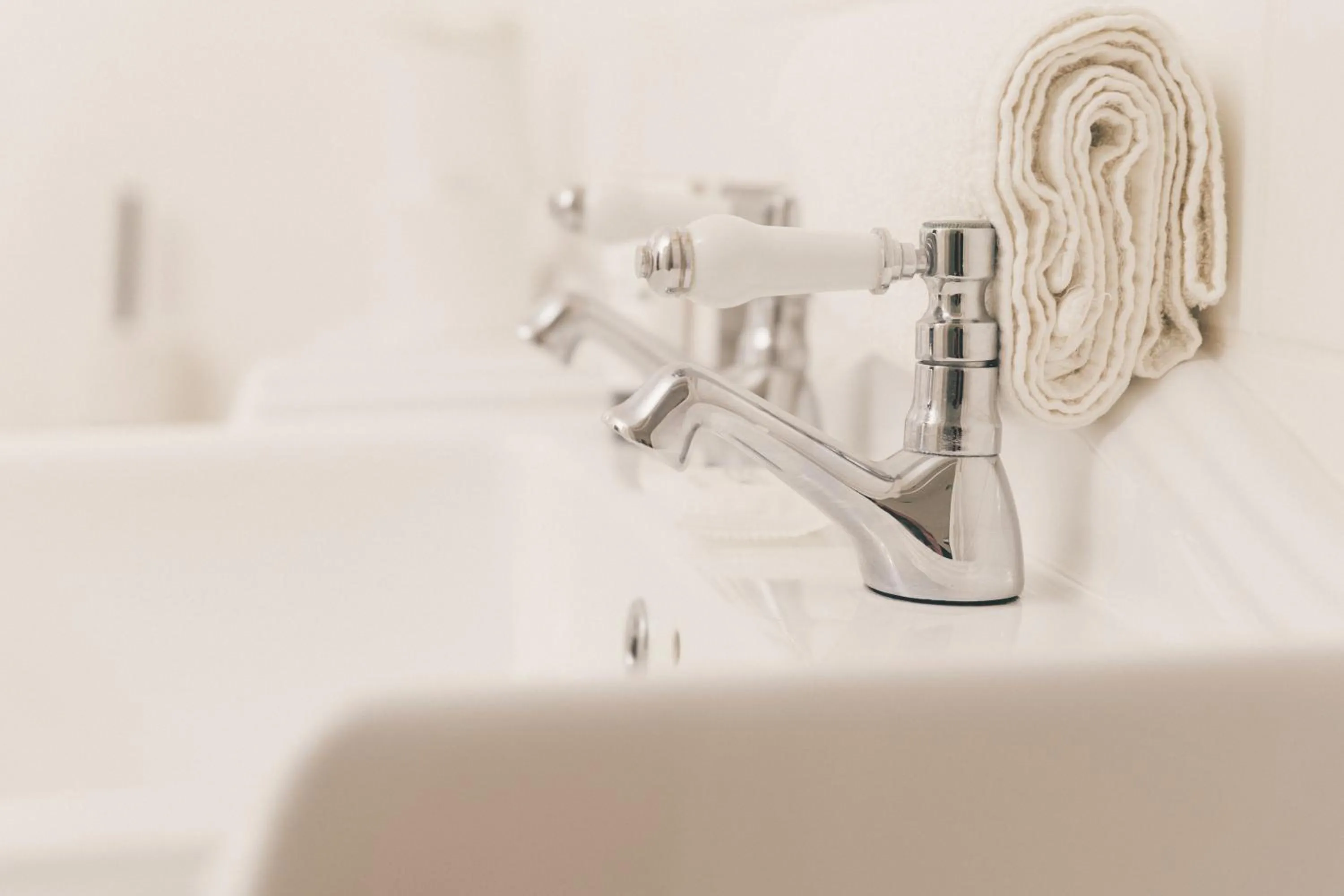 Bathroom in RainHill Hall Hotel