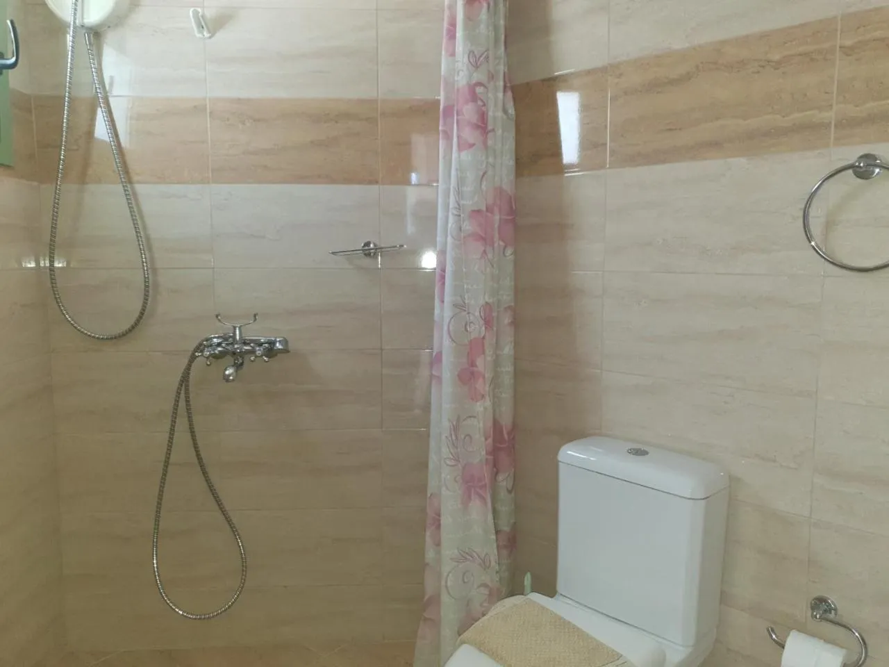 Shower in Private Studio Korifi sea view