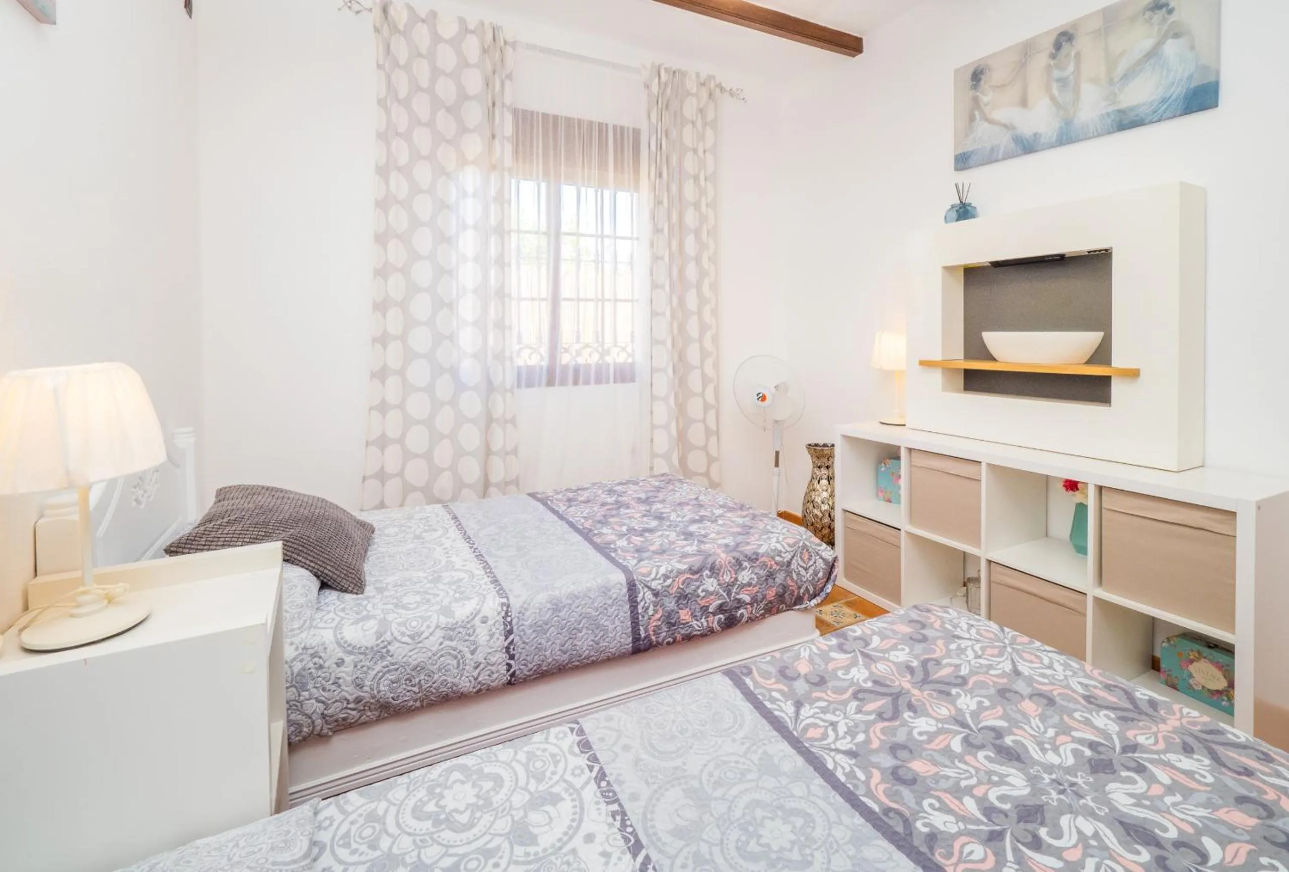 Bed in Cubo's Casa Rural Sol