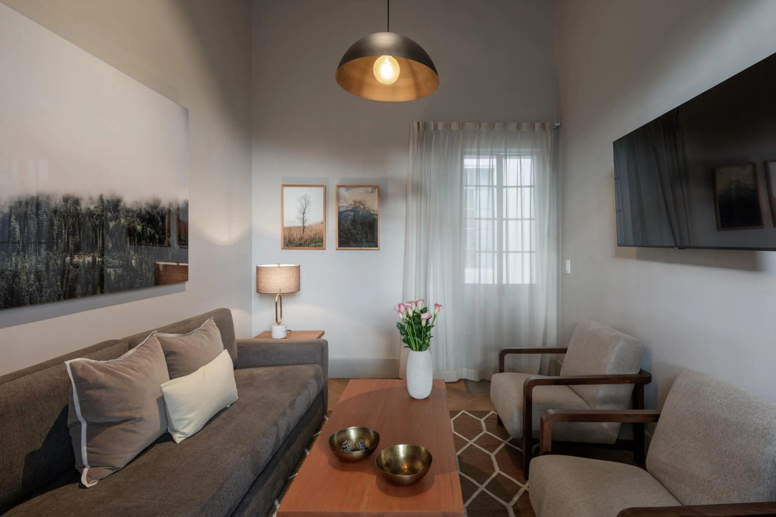 Living room in Casa Bosque Eduviges