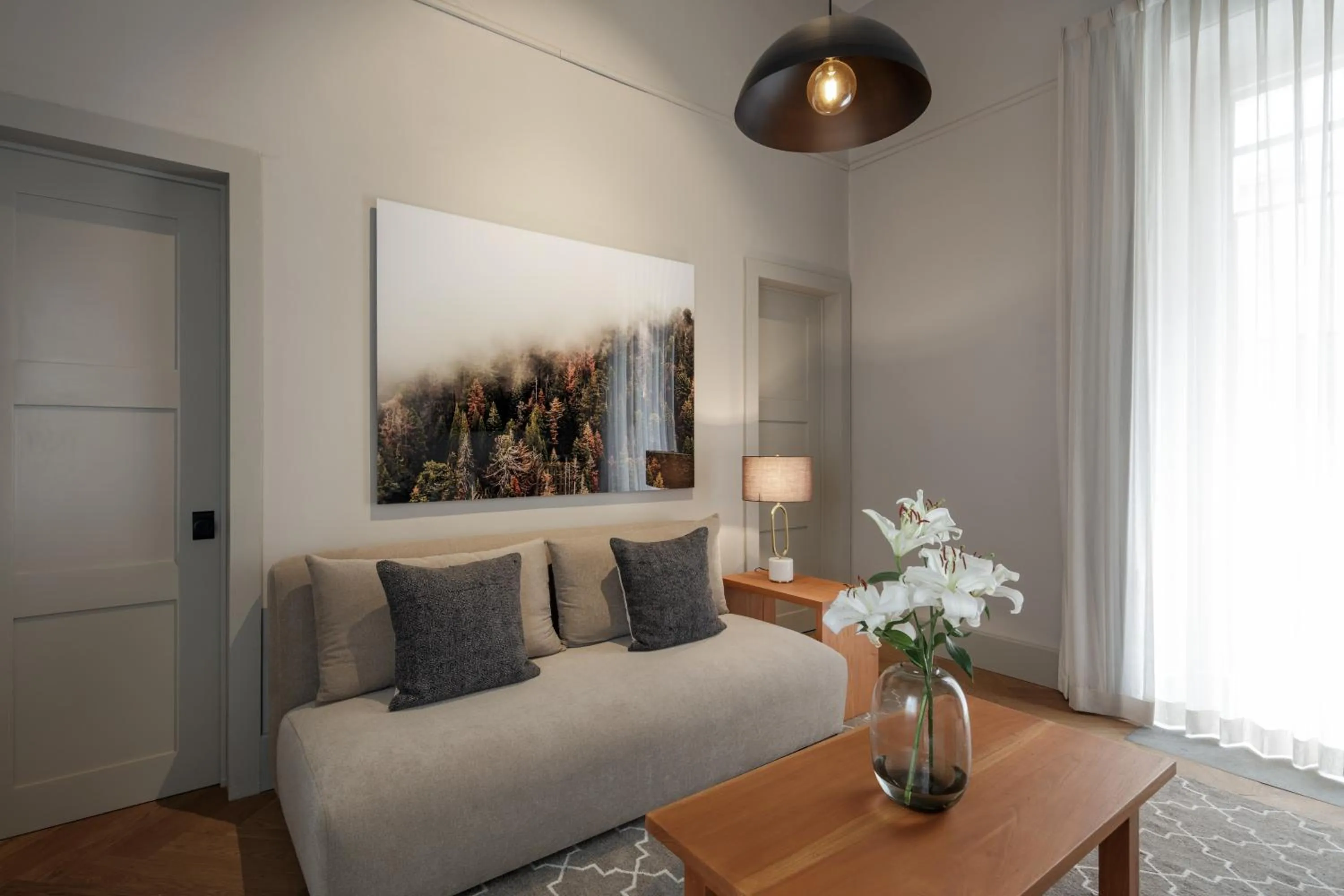 Living room in Casa Bosque Eduviges