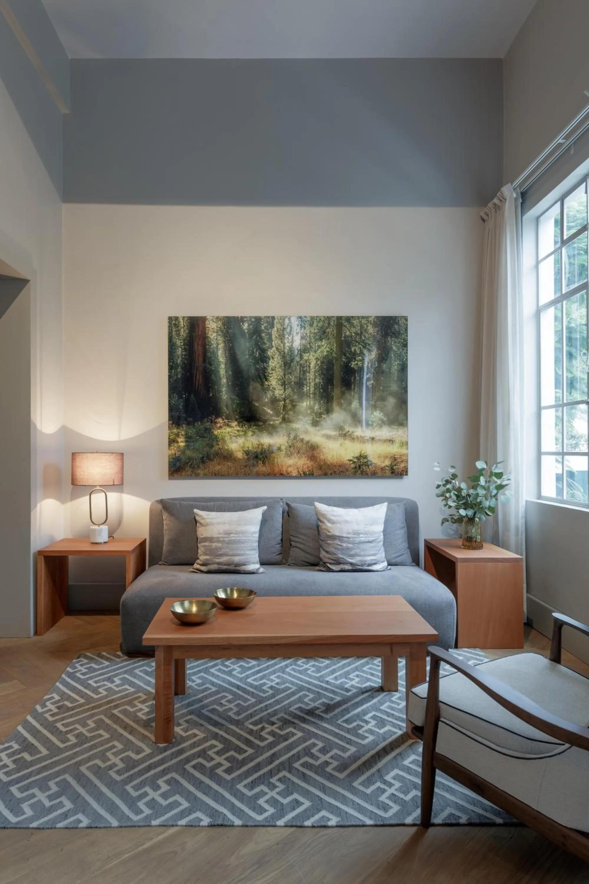 Living room in Casa Bosque Eduviges