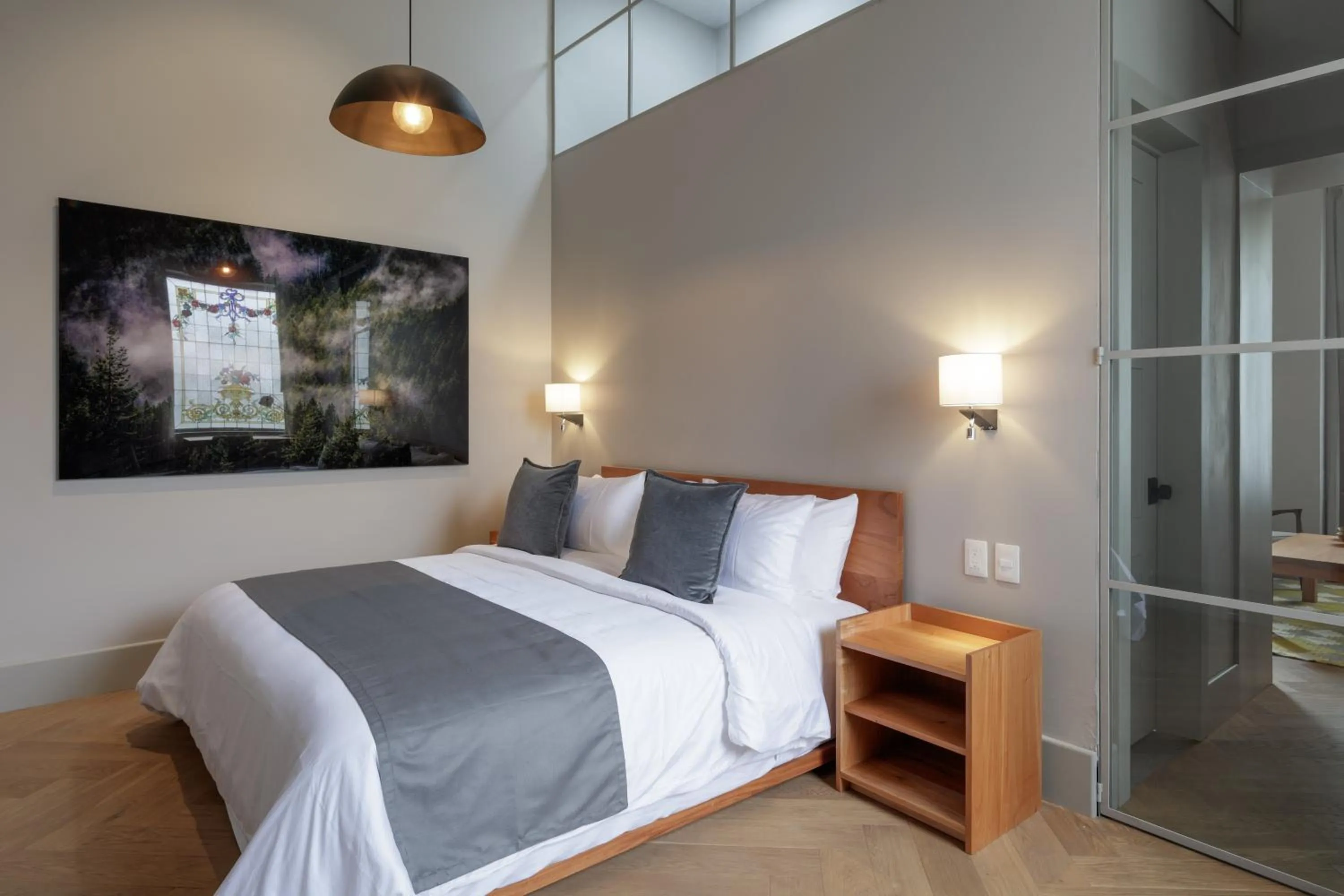 Bedroom, Bed in Casa Bosque Eduviges