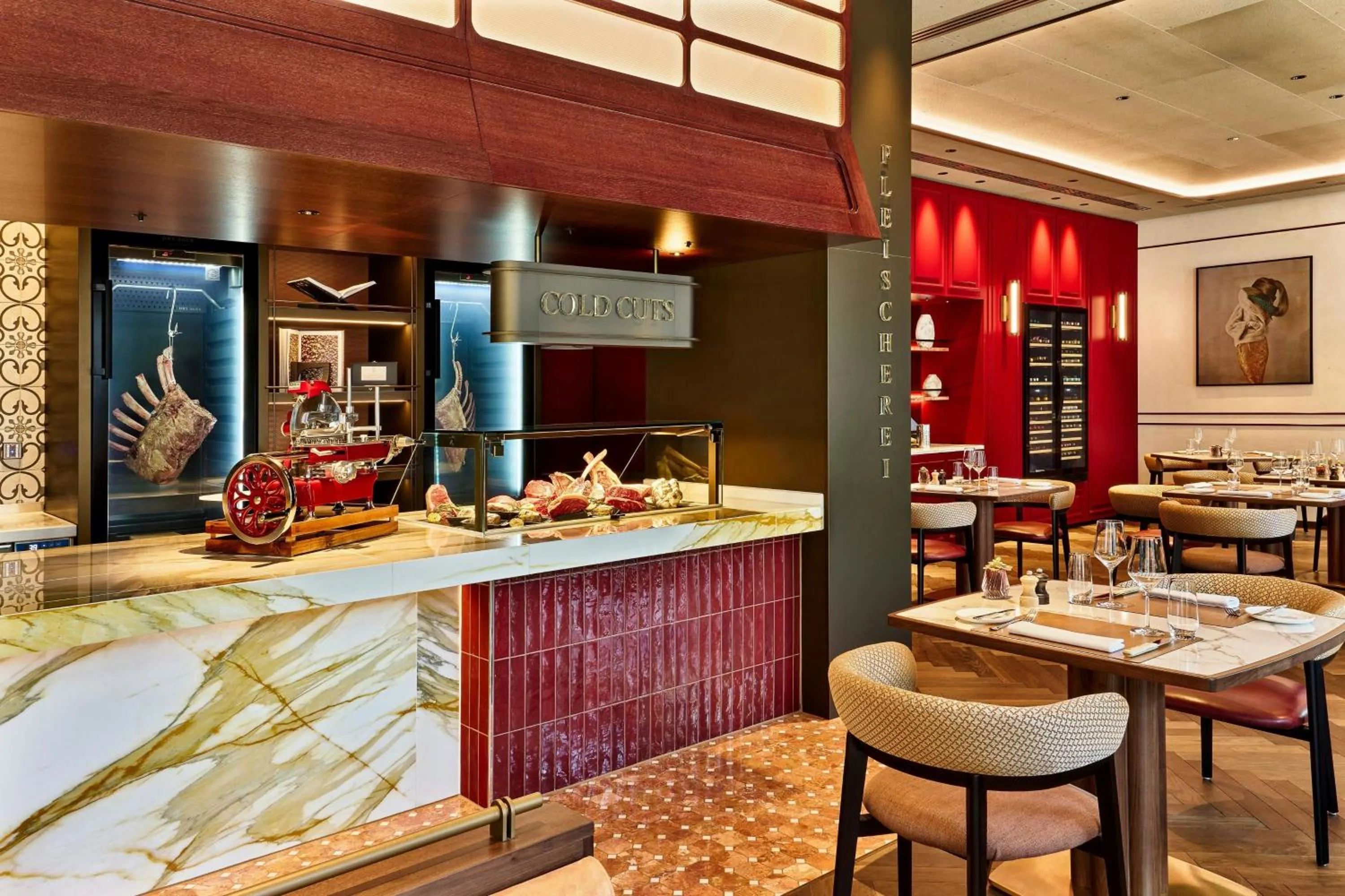 Restaurant/places to eat in Berlin Marriott Hotel