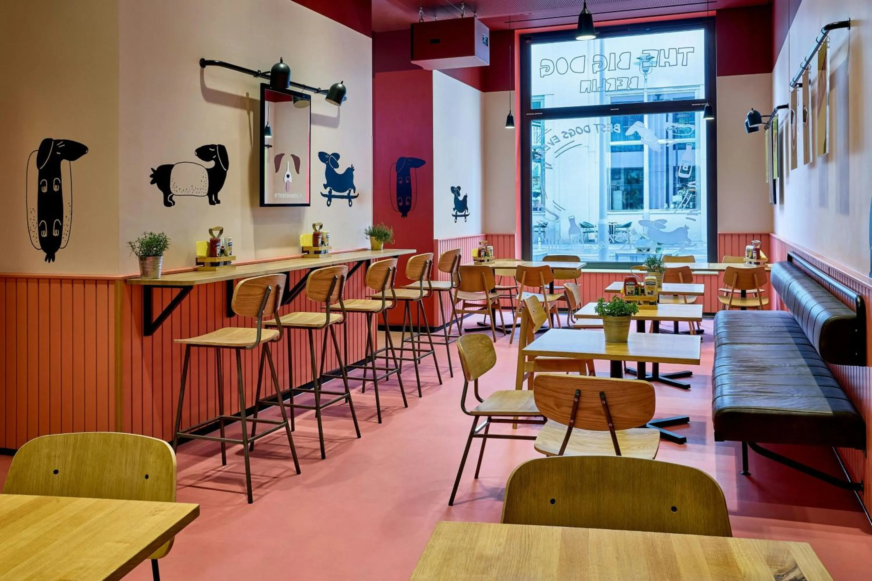 Restaurant/places to eat in Berlin Marriott Hotel