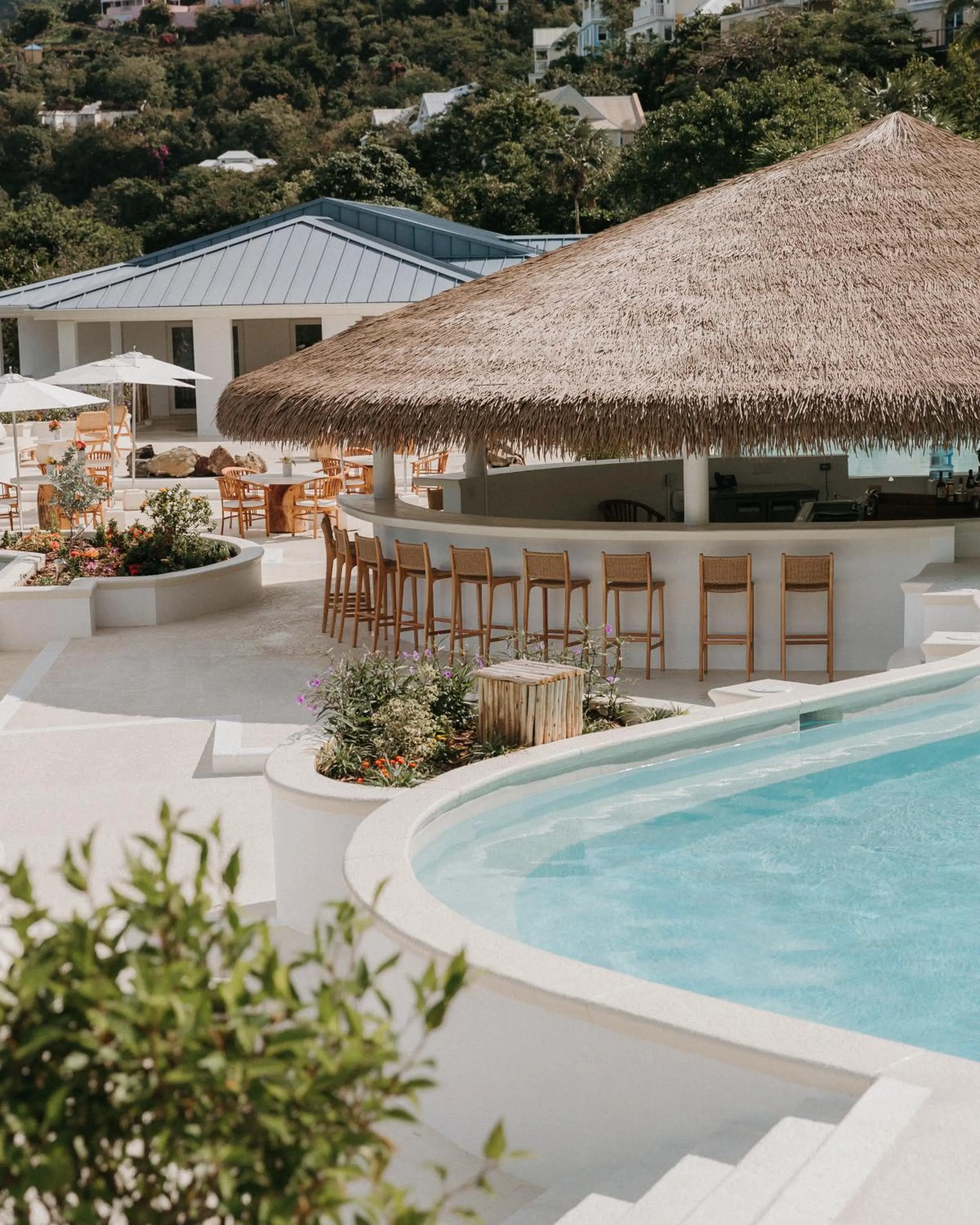 Patio in Long Bay Beach Resort