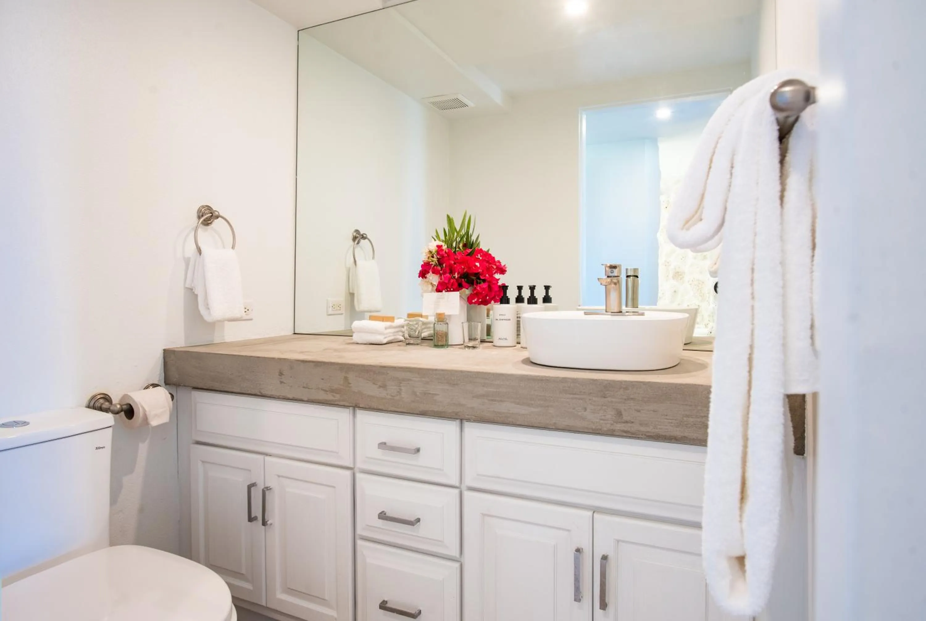 Toilet in Long Bay Beach Resort