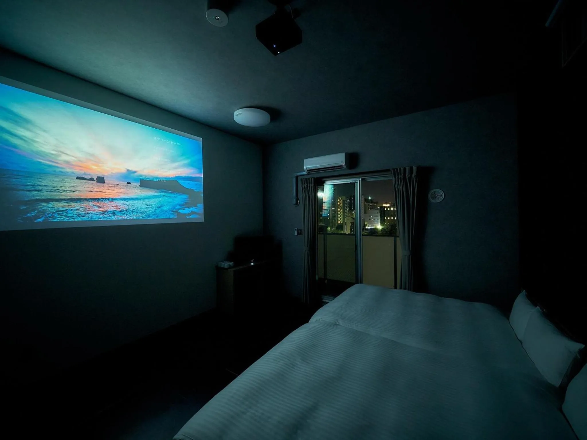 Bed in Rakuten STAY Hakata Gion 101 Superior Room