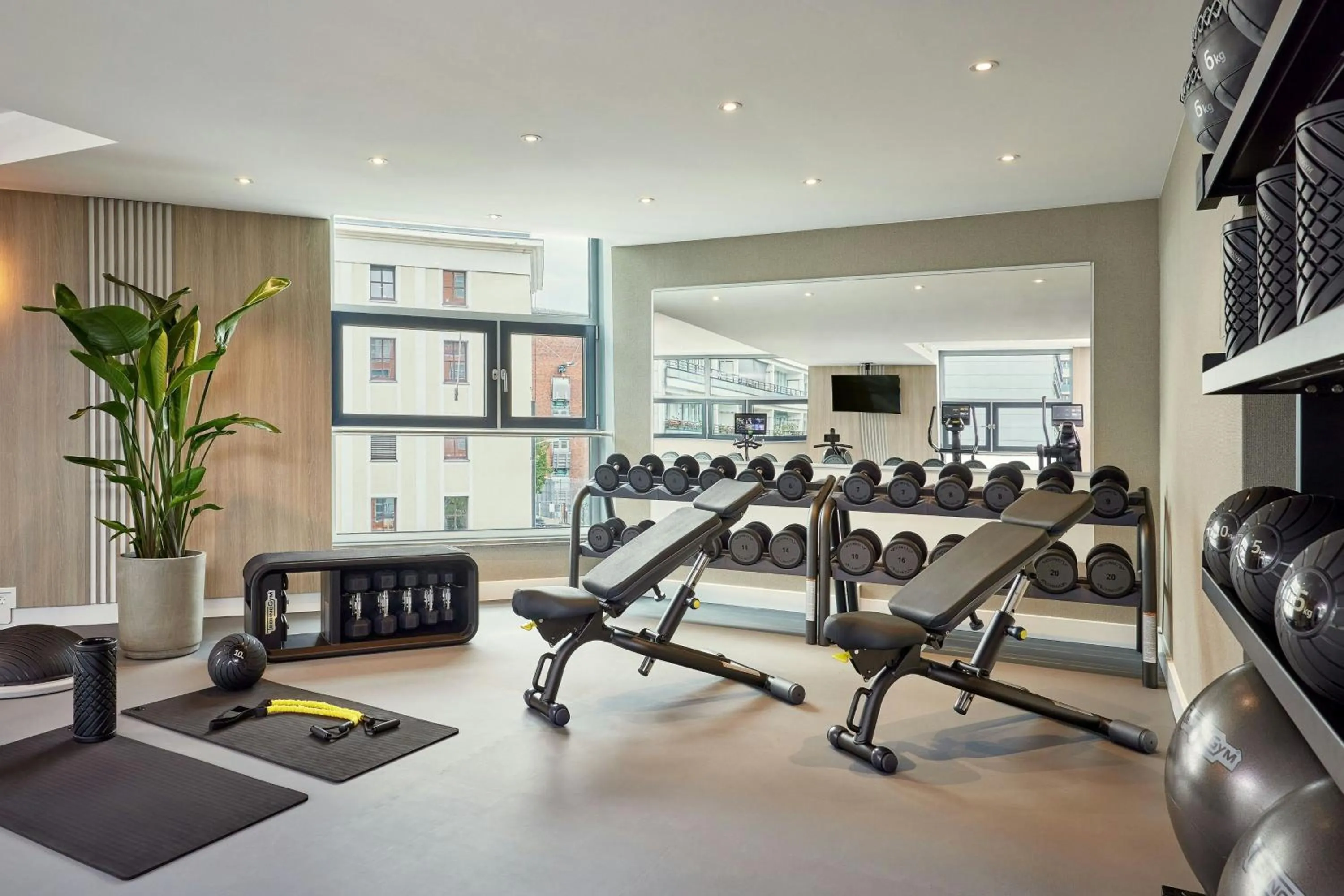 Fitness centre/facilities in Courtyard by Marriott Berlin City Center