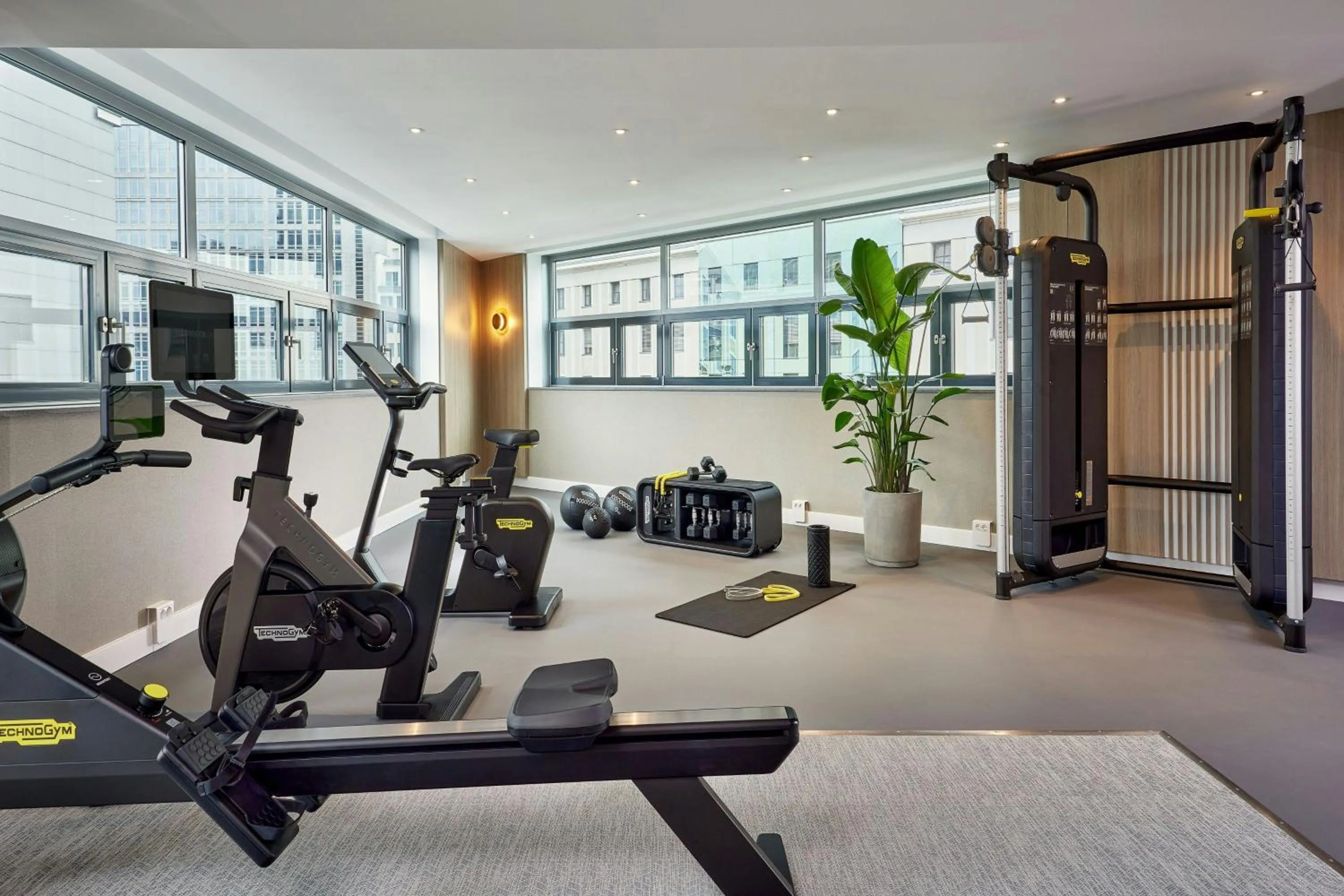 Fitness centre/facilities in Courtyard by Marriott Berlin City Center