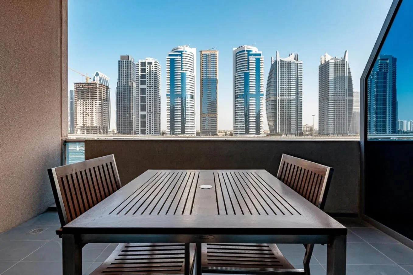 Balcony/Terrace in Radisson Blu Residence, Dubai Marina