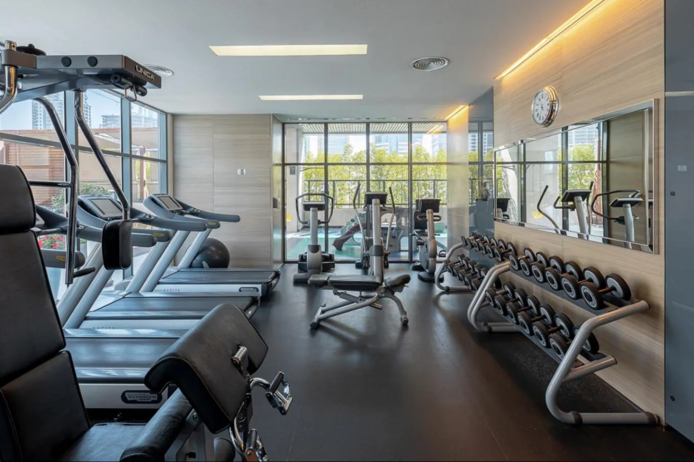 Fitness centre/facilities in Radisson Blu Residence, Dubai Marina