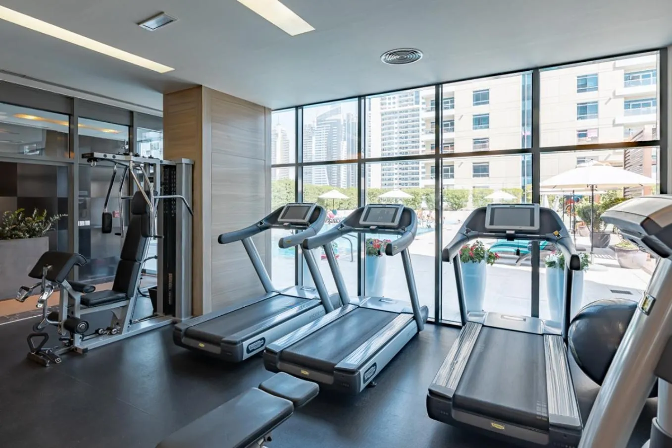 Fitness centre/facilities in Radisson Blu Residence, Dubai Marina