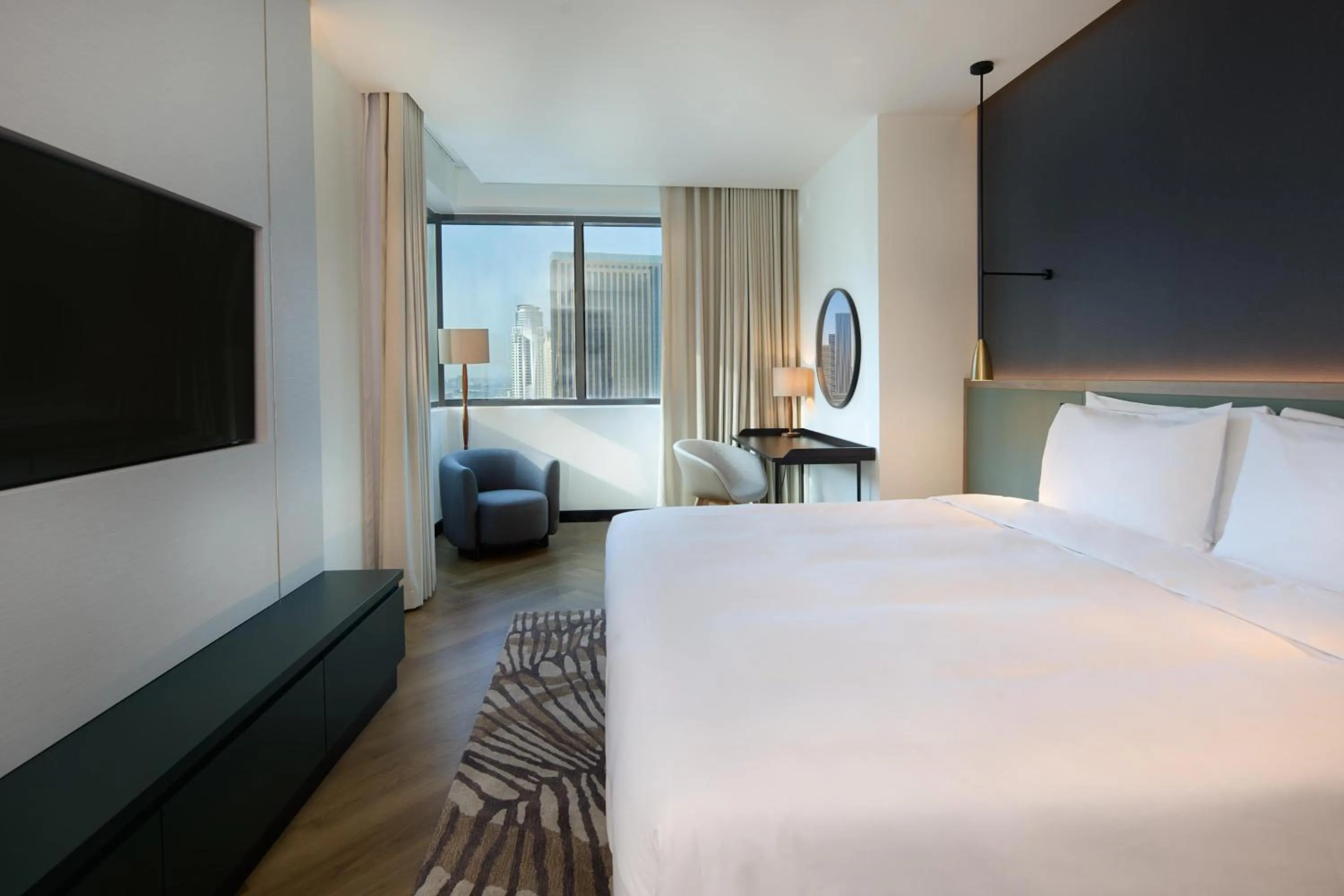 Bed in Radisson Blu Residence, Dubai Marina