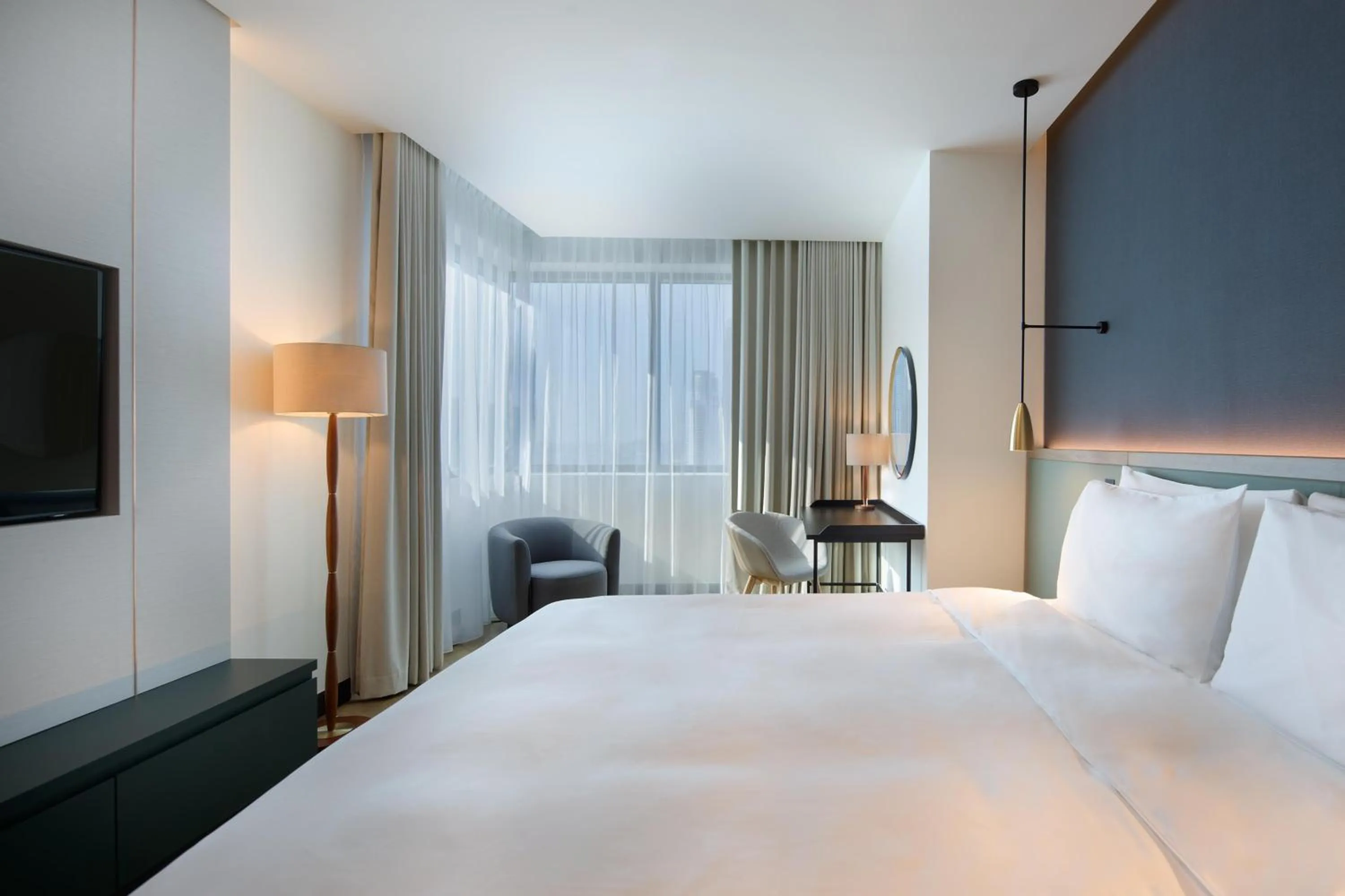 Bed in Radisson Blu Residence, Dubai Marina