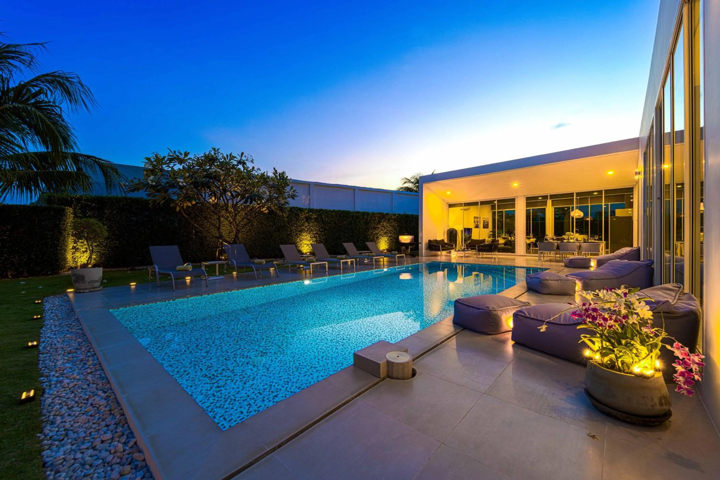 Swimming pool in Harmony Villa 5 Bedroom Modern Pool Villa - KH-A7