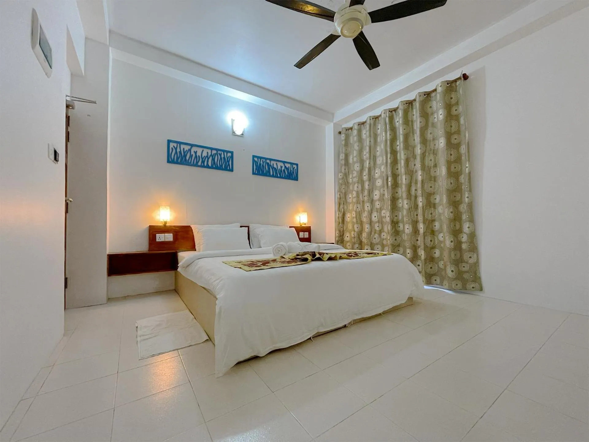 Bedroom, Bed in Paradise Retreat, Maafushi