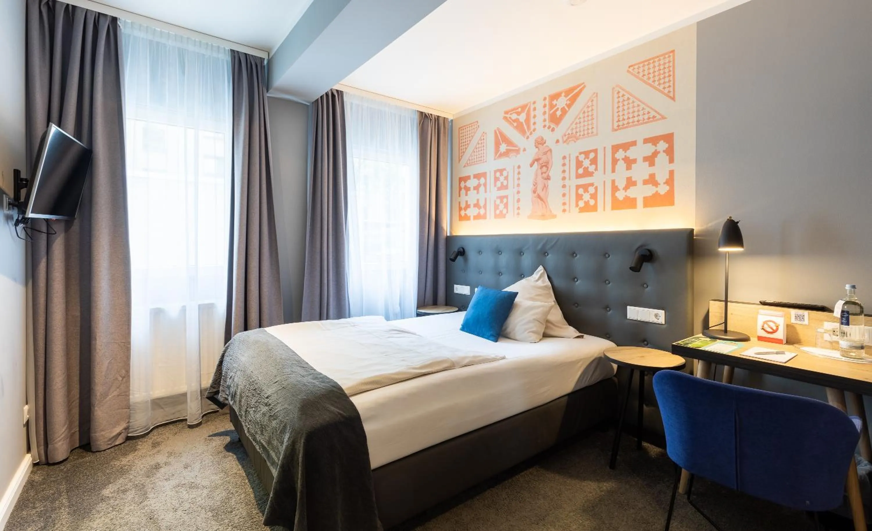 Bed in YORS Boutique Hotel