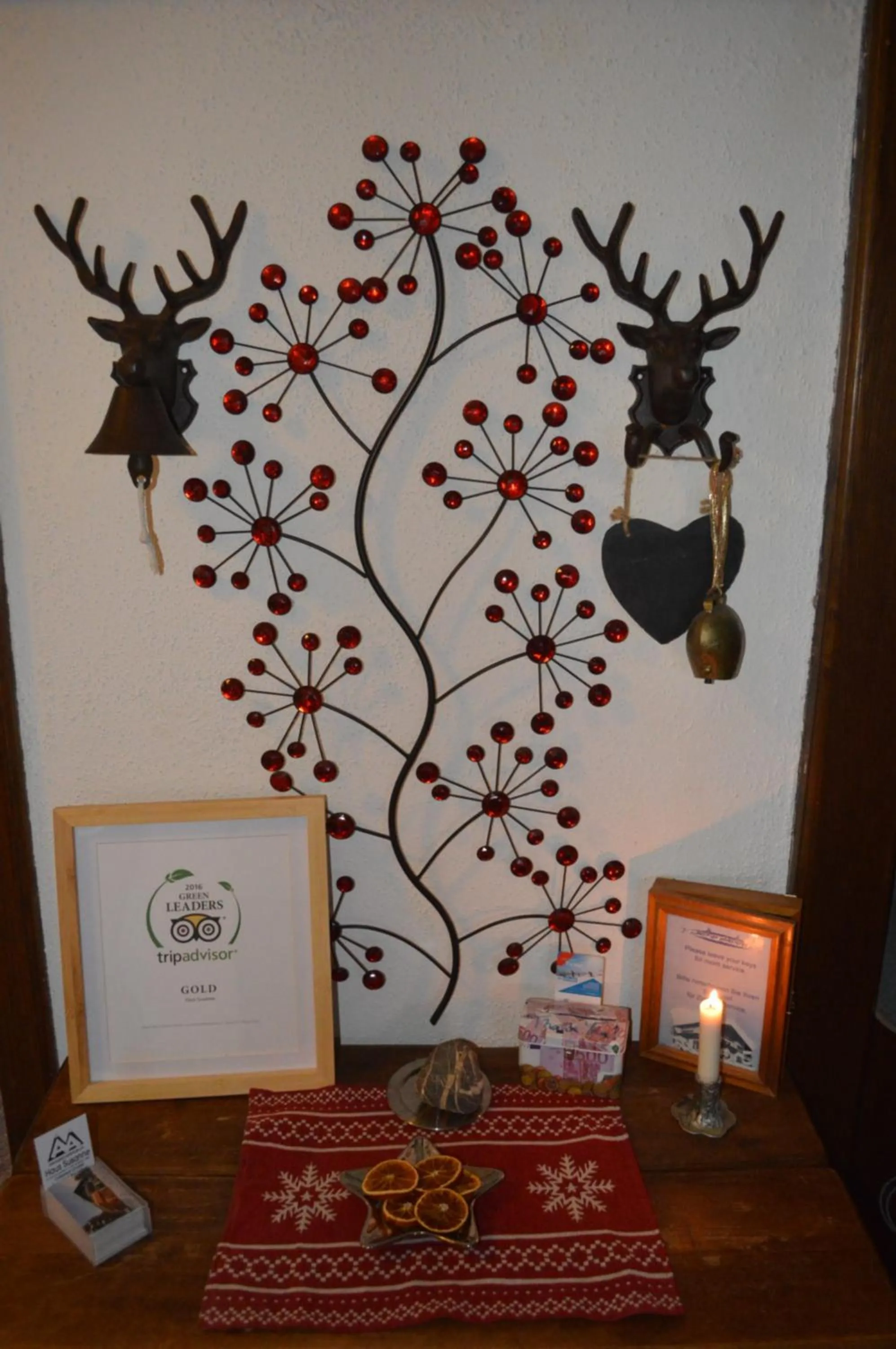 Lobby or reception in Haus Susanne