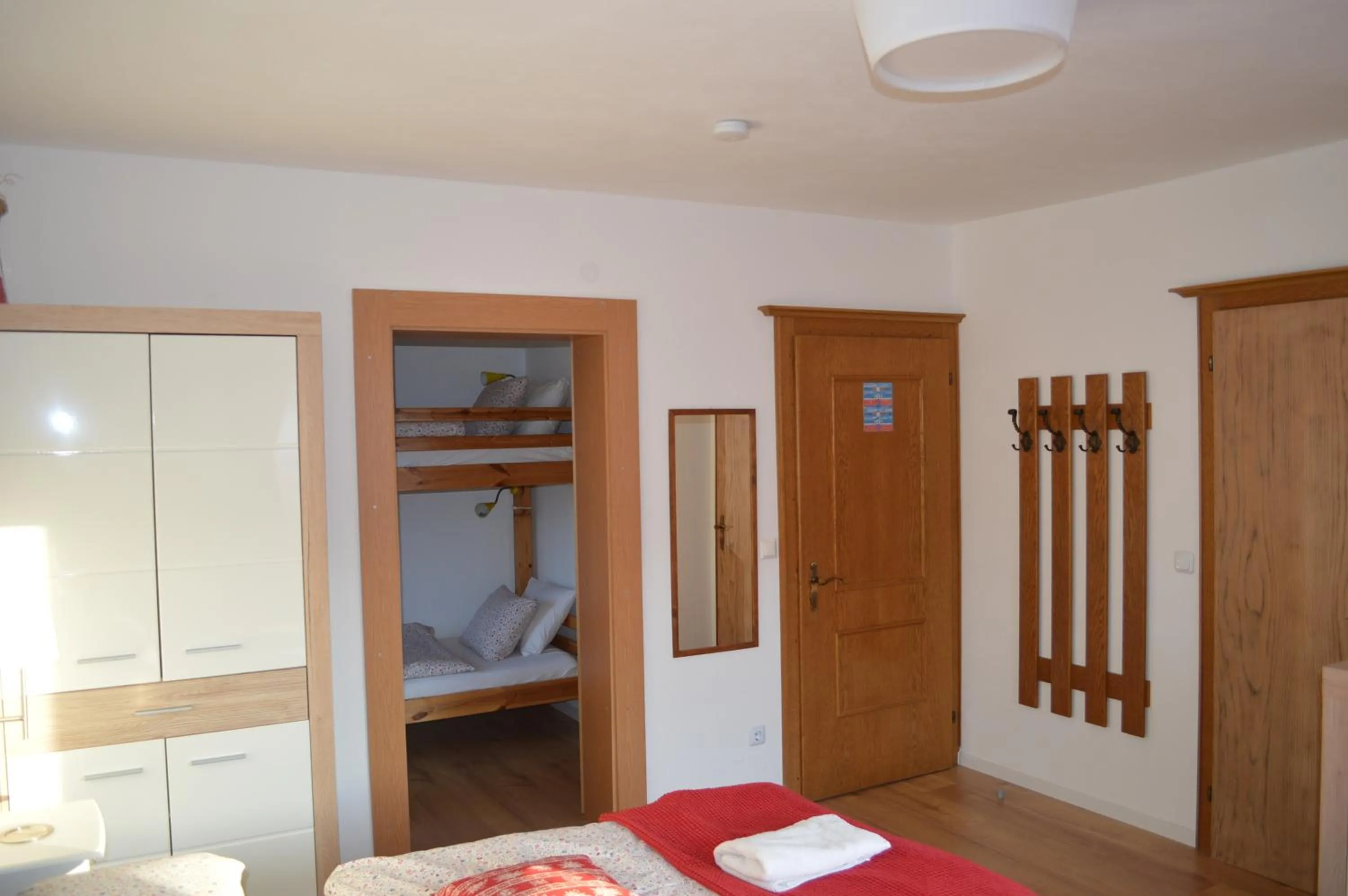 bunk bed, Bed in Haus Susanne