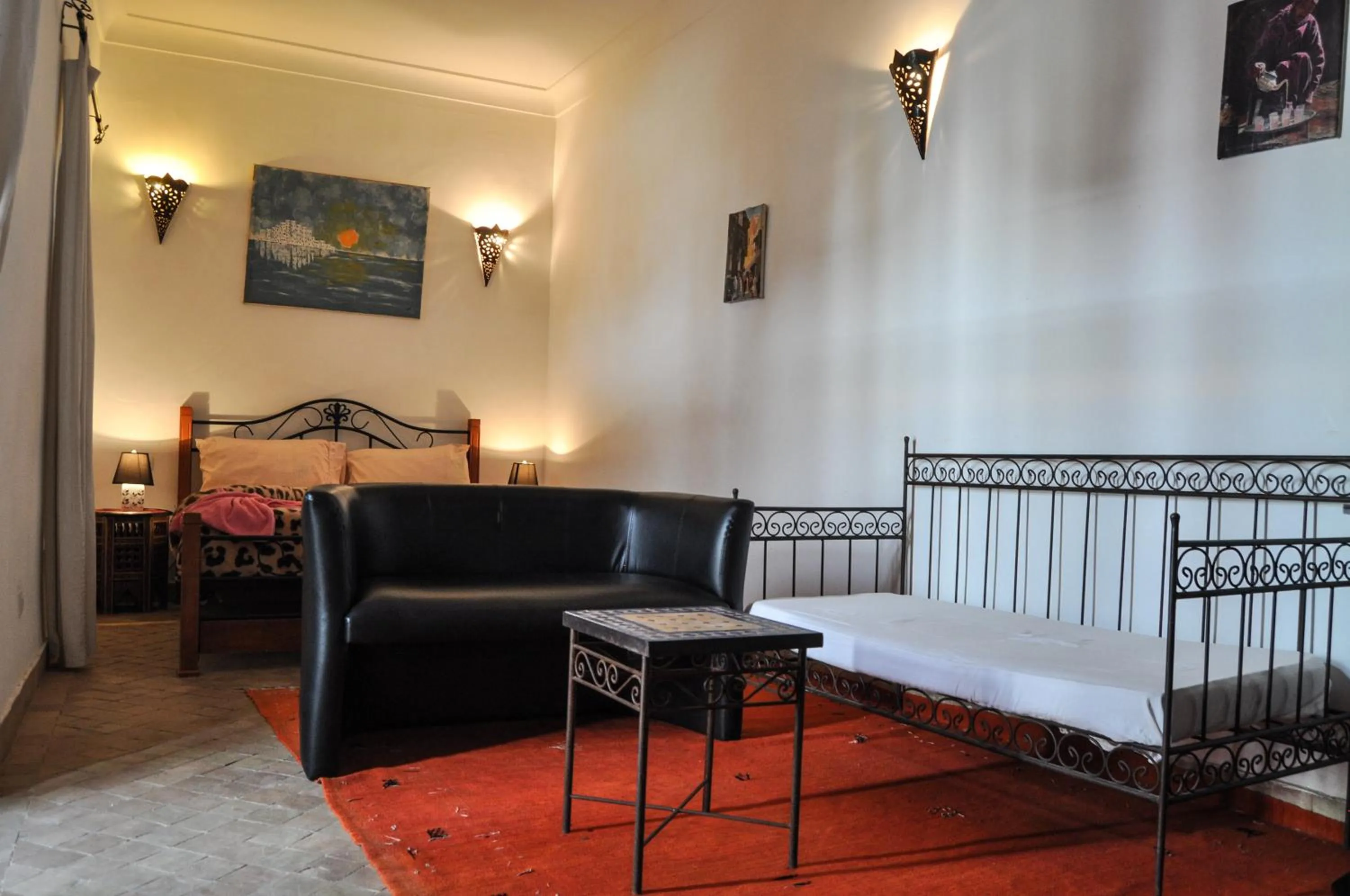 Bedroom, Bed in Riad Mandalay