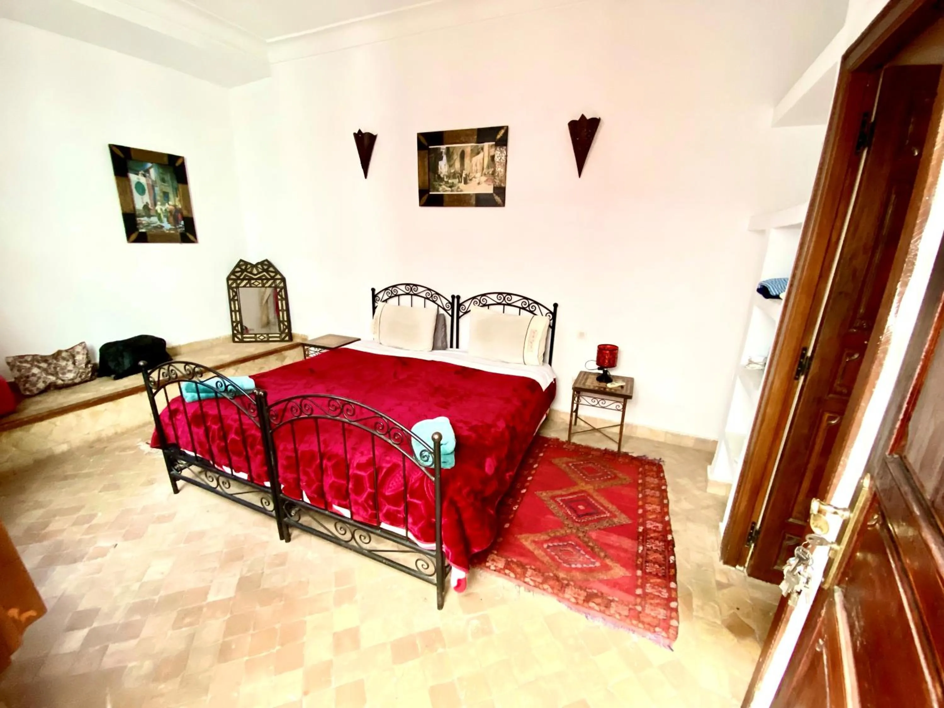 Bedroom in Riad Mandalay