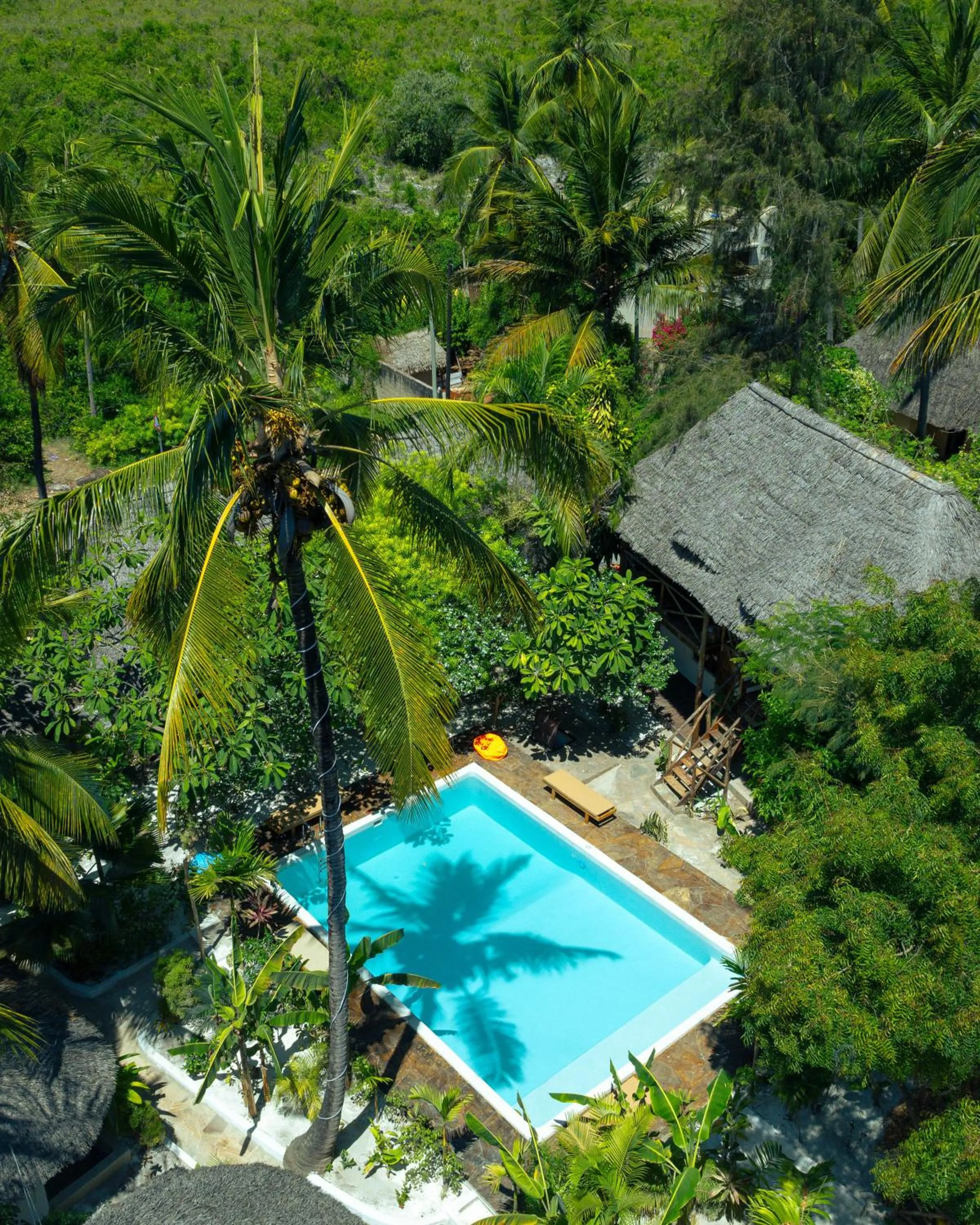 Seating area in Sky & Sand Zanzibar