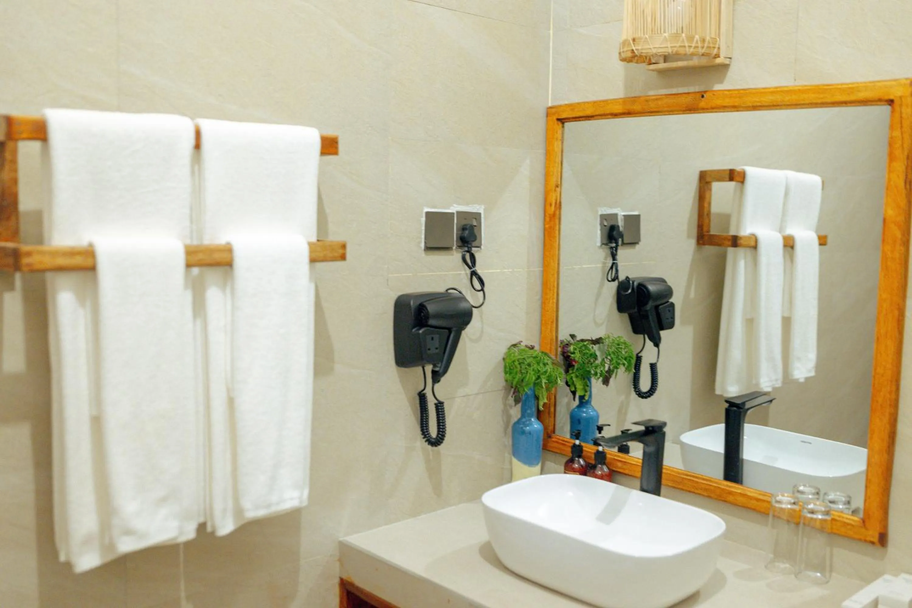 Bathroom in Sky & Sand Zanzibar