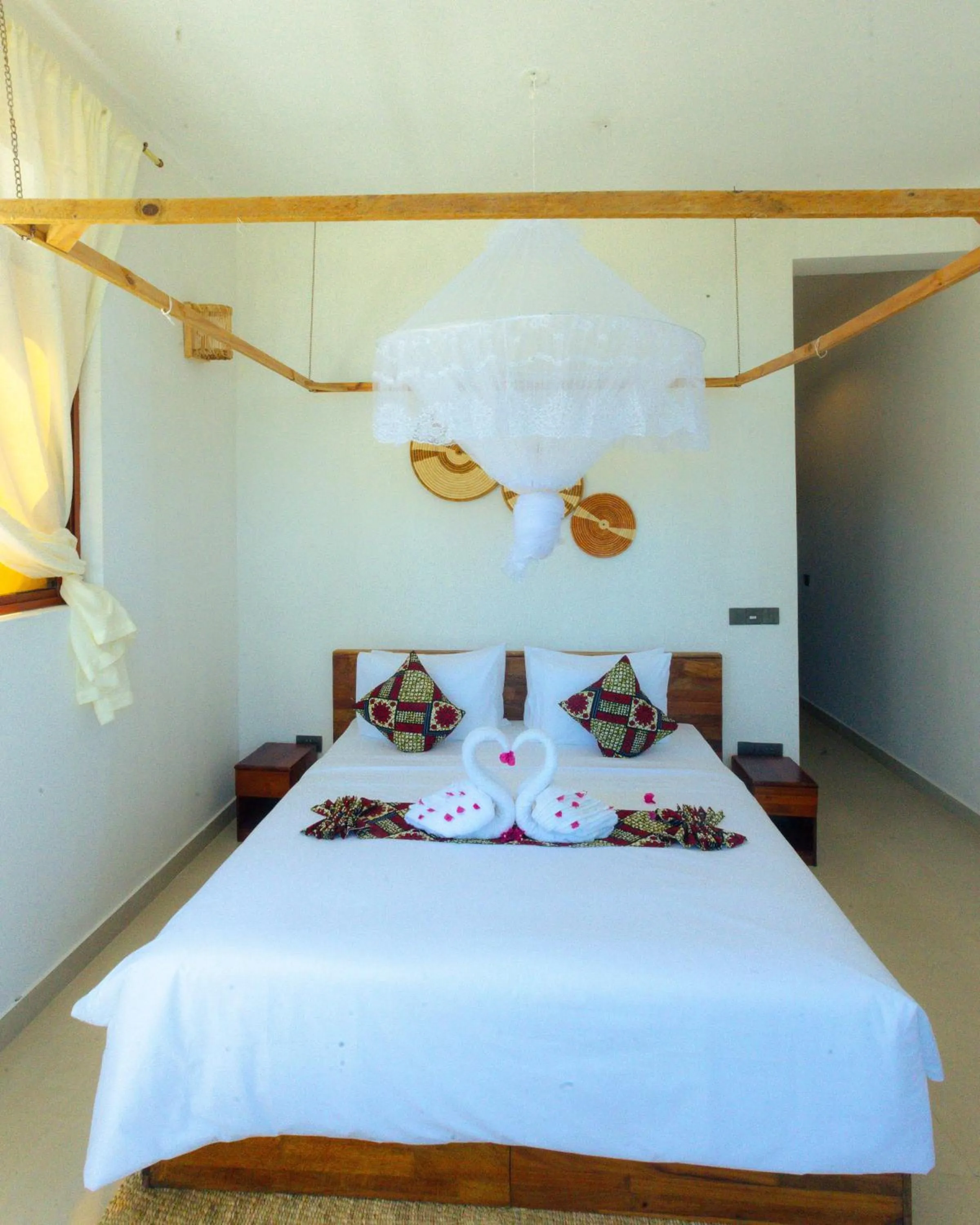 Bed in Sky & Sand Zanzibar