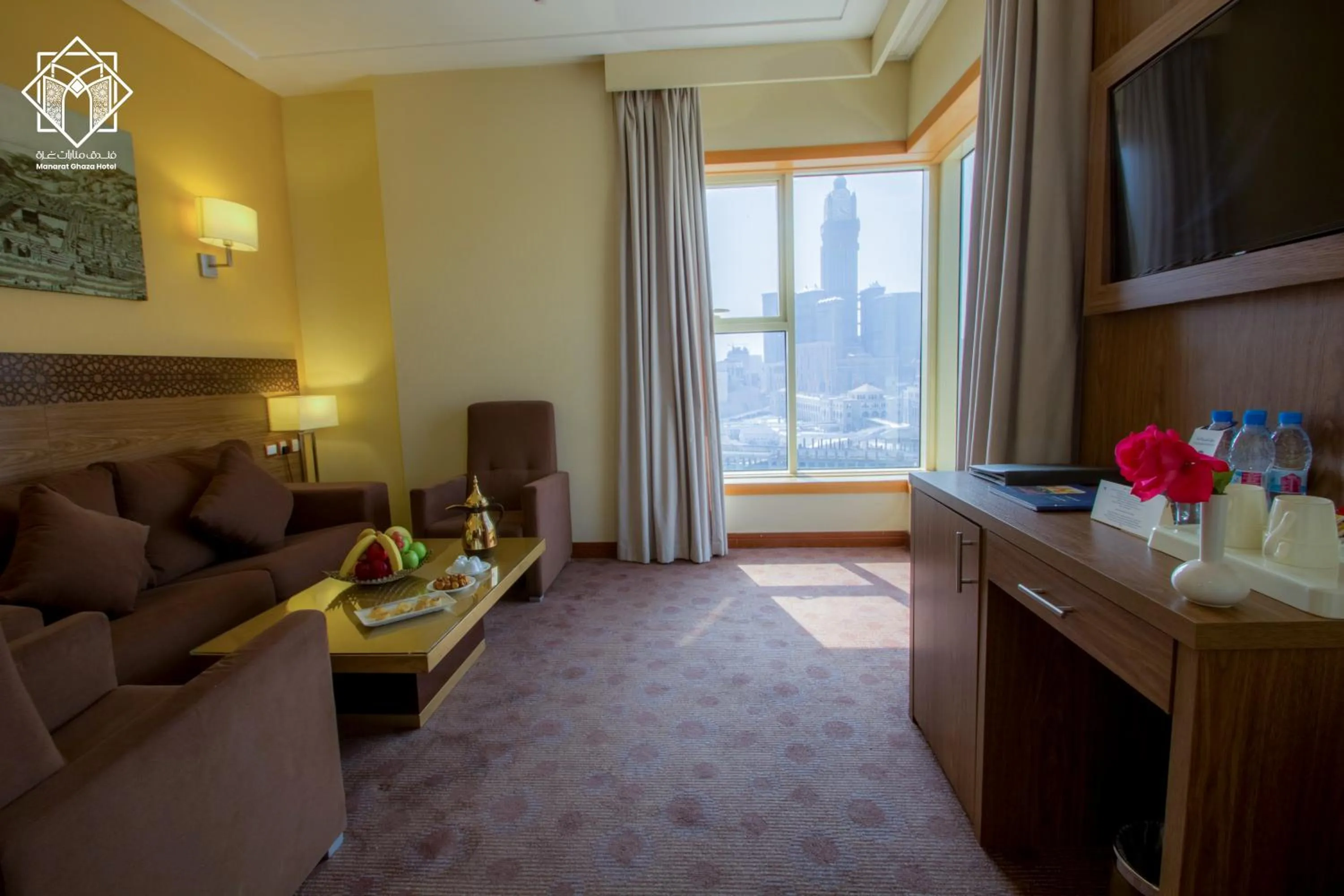 Living room in Manarat Gaza Hotel - Al Haram Tower