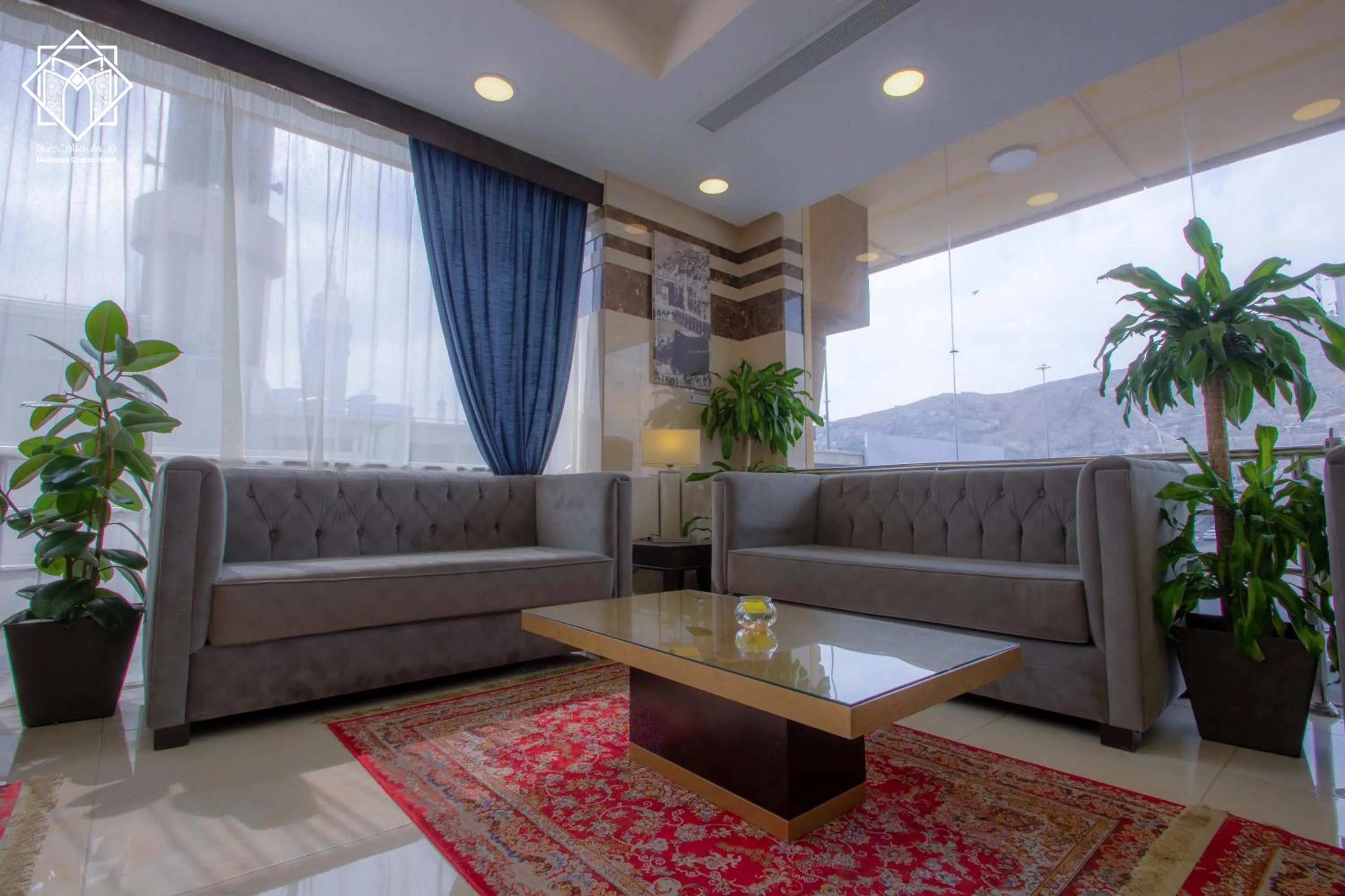 Seating area in Manarat Gaza Hotel - Al Haram Tower