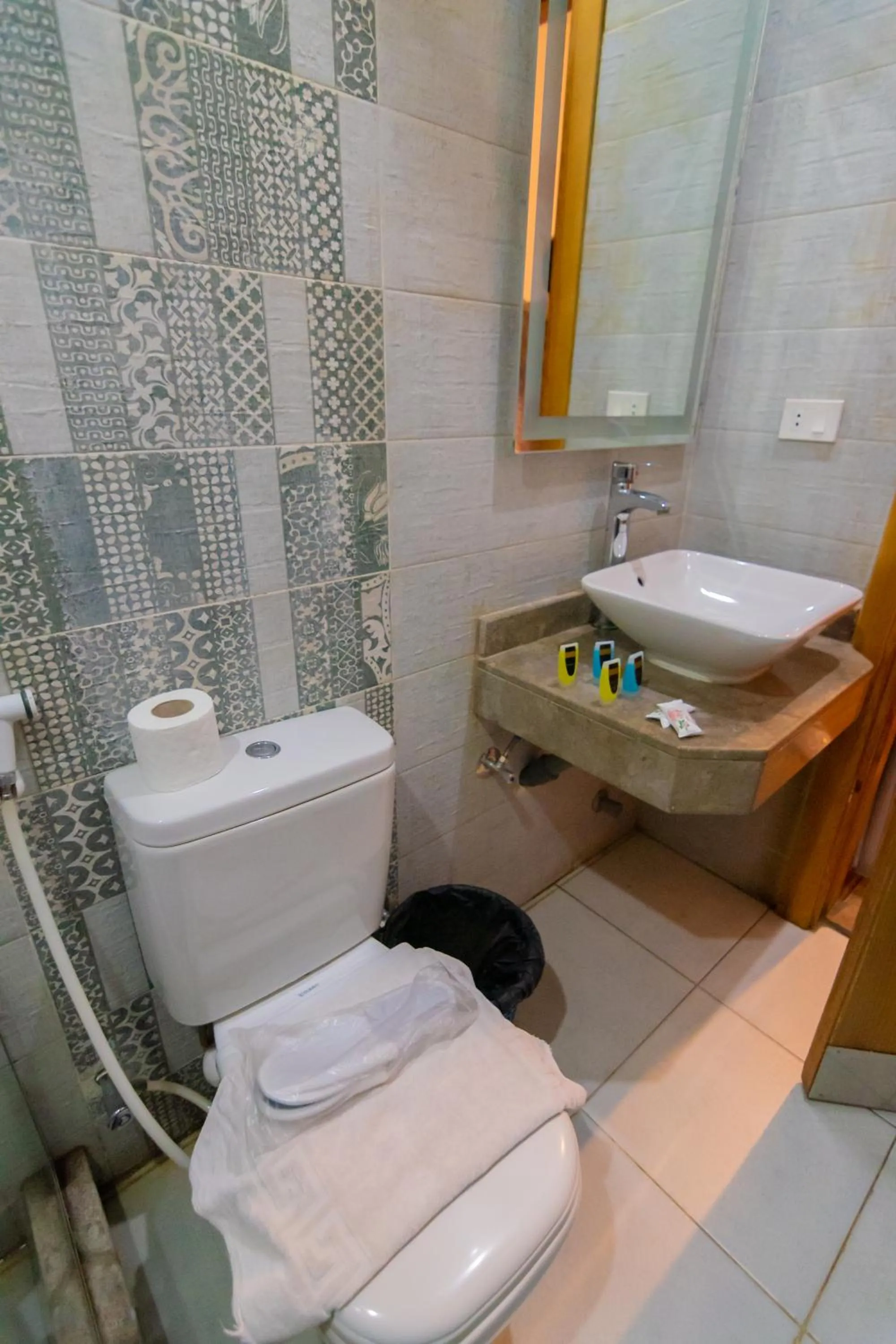 Bathroom in Museum Plaza