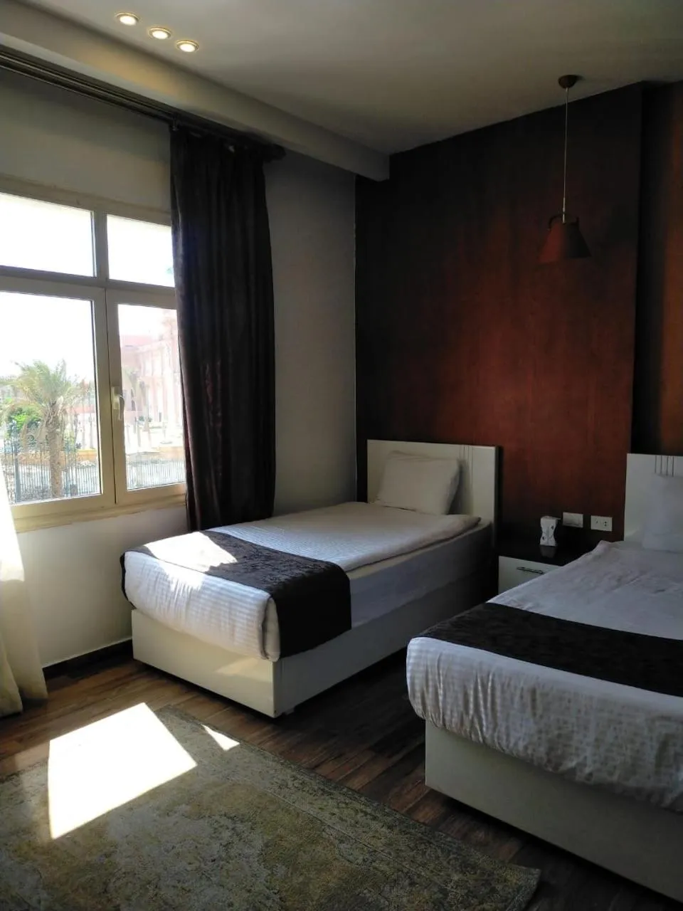 View (from property/room), Bed in Museum Plaza